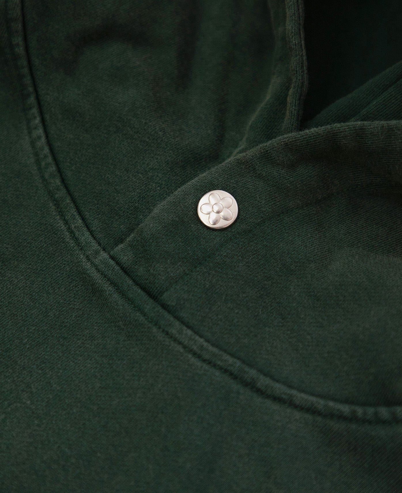 Vandy The Pink Cracked Flower Logo Hoodie (Green)
