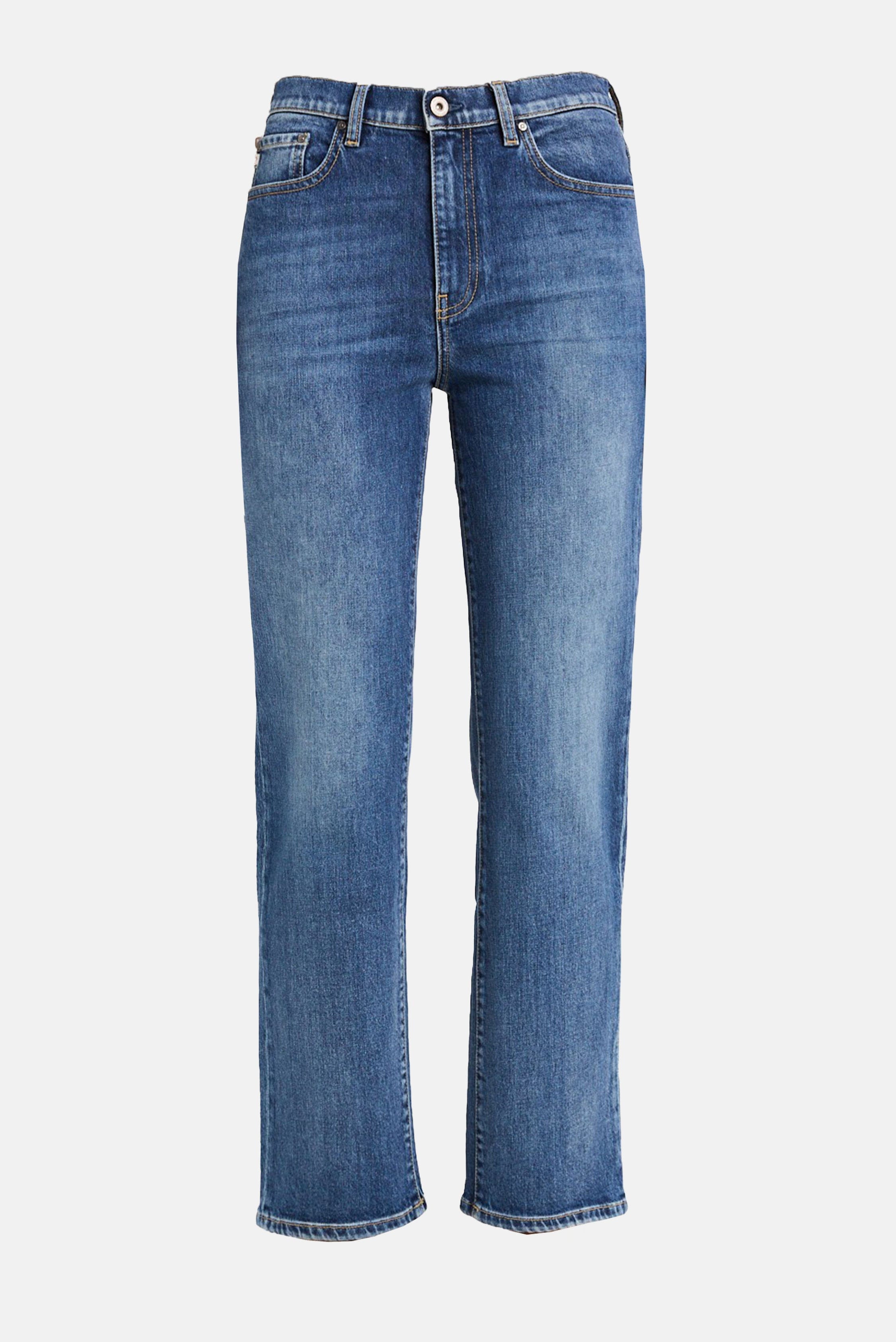 AG DENIM BRINLEY MID - RISE STRAIGHT