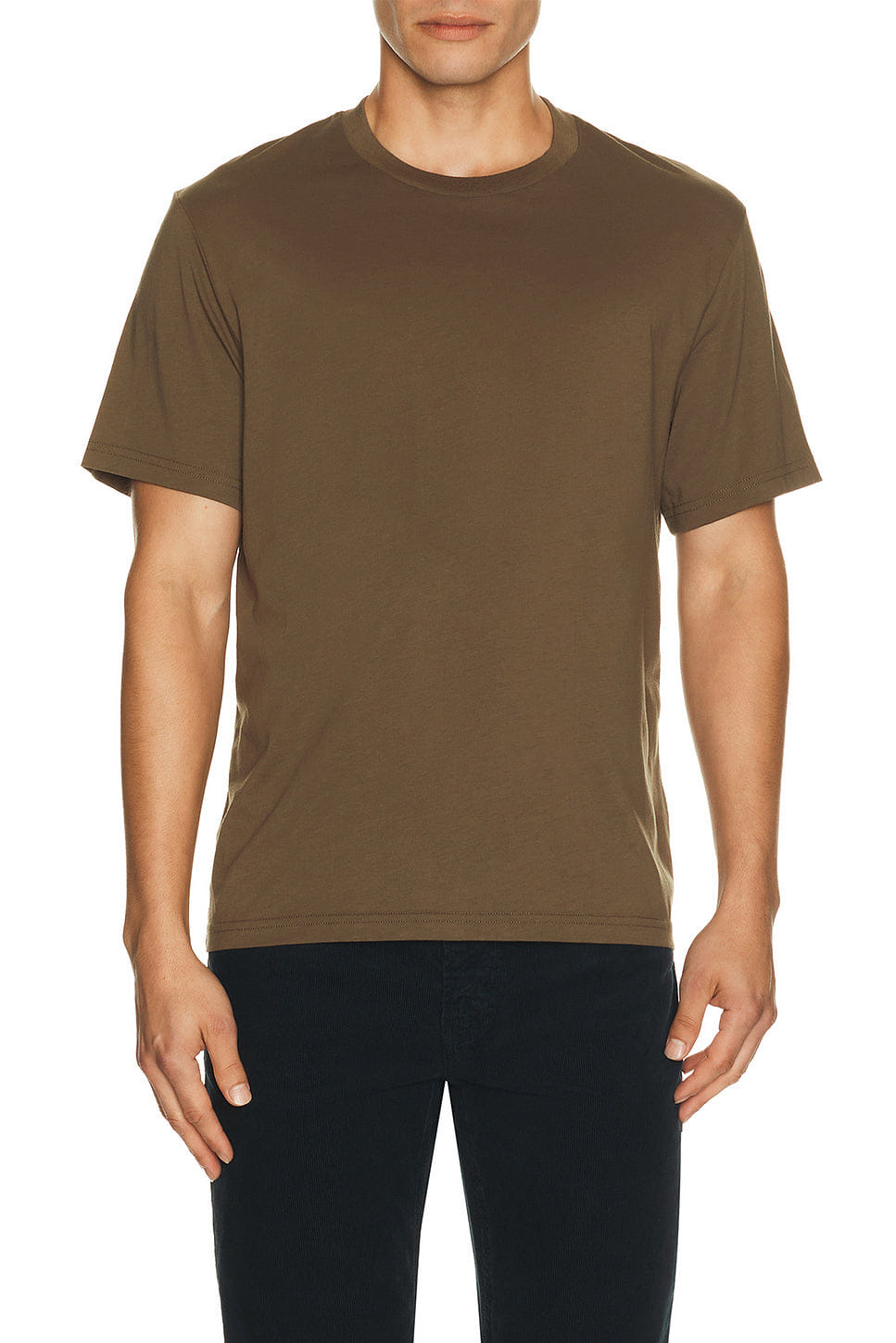 FRAME Short Sleeve Light Cotton T-Shirt