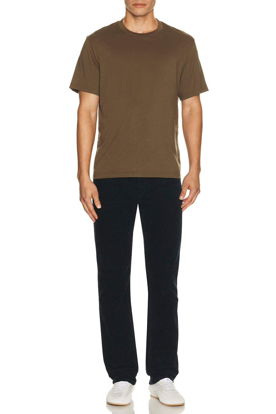 FRAME Short Sleeve Light Cotton T-Shirt