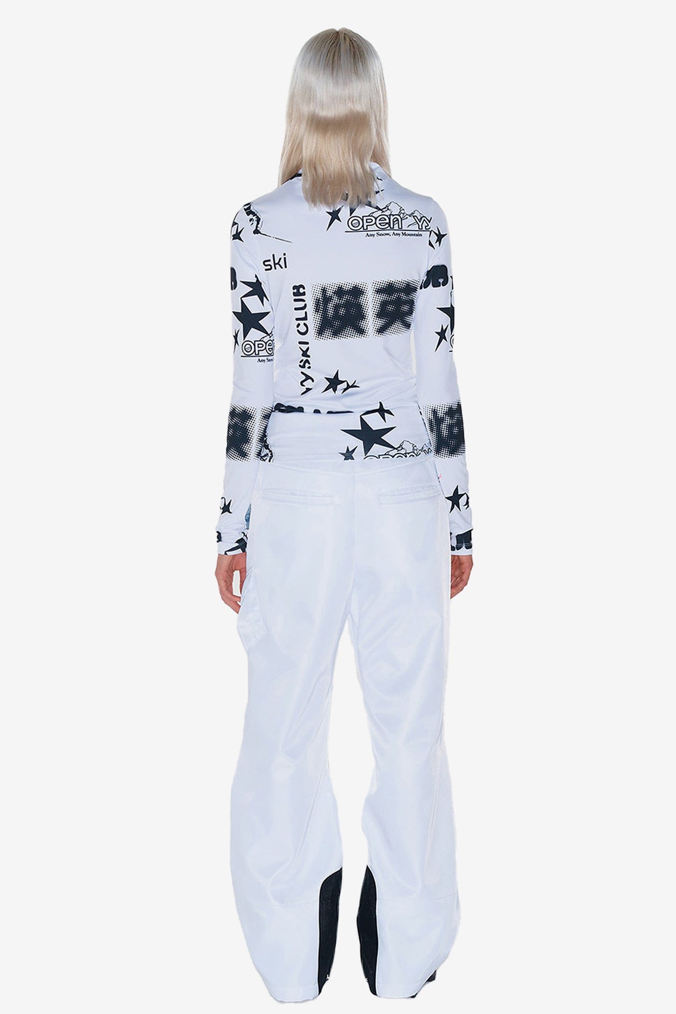 OPEN YY COLLAGE KNOT TOP