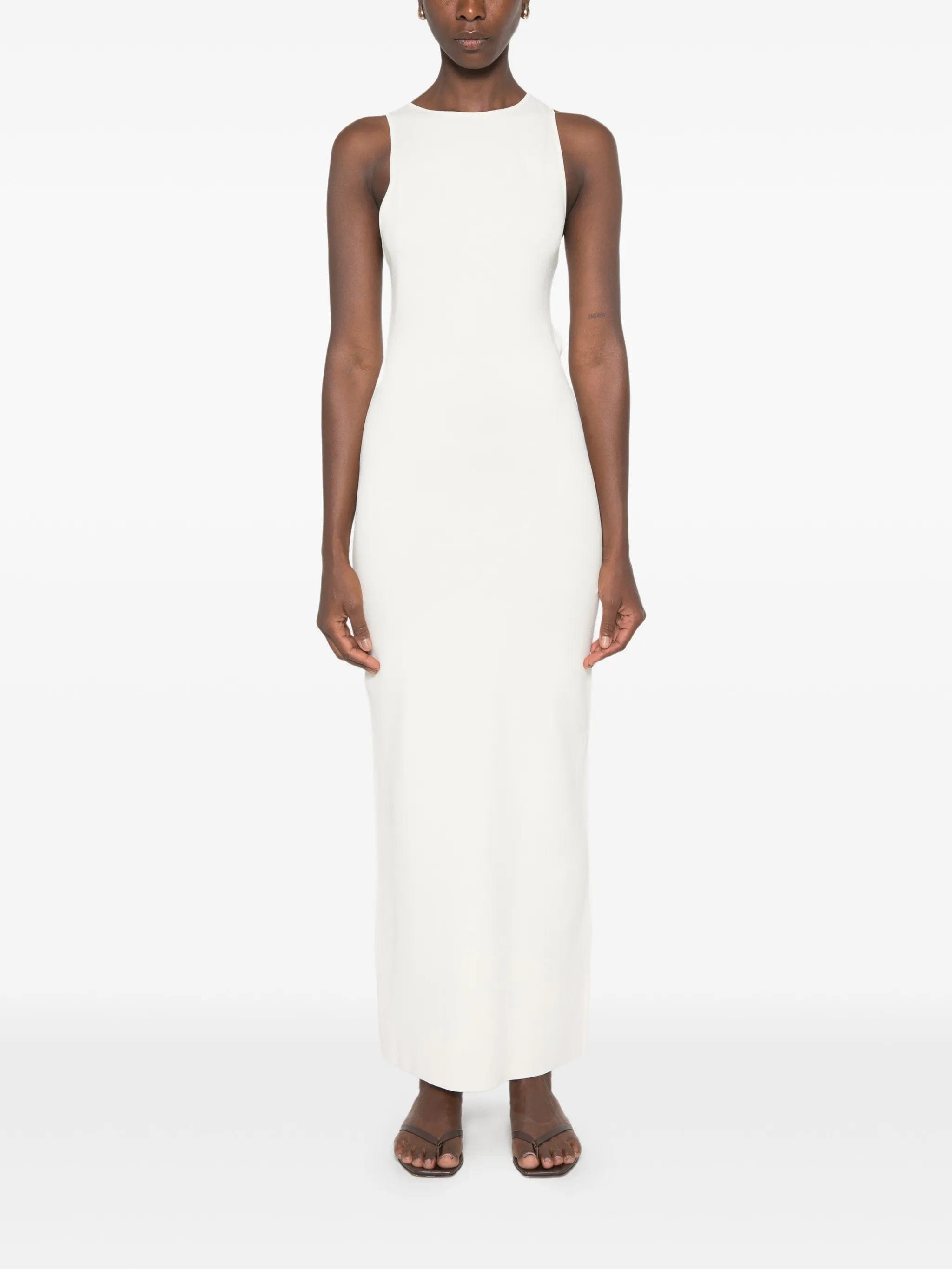 SIR. Saba cross - back bead - embellished maxi dress