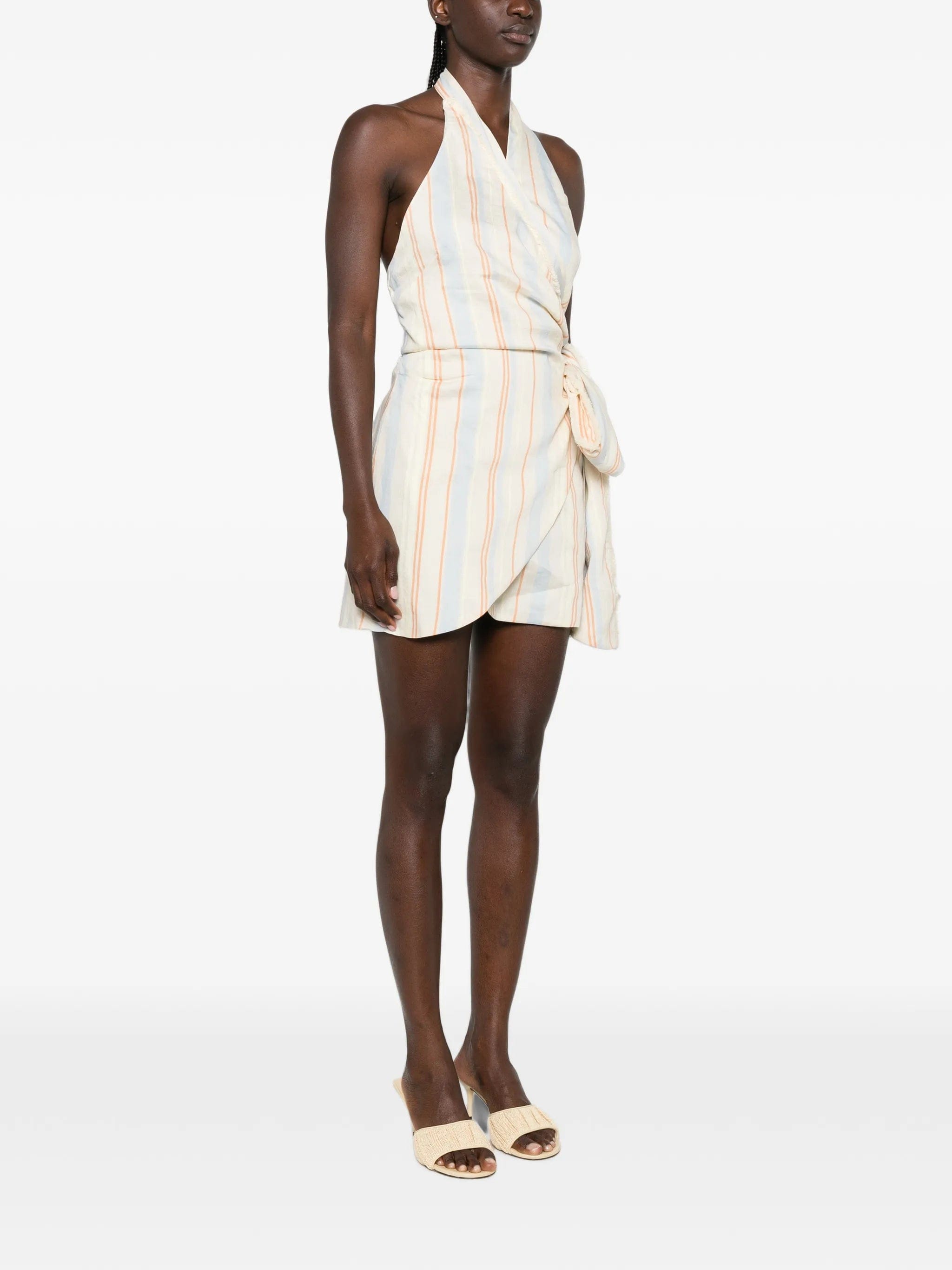 SIR. Pernille wrap mini dress