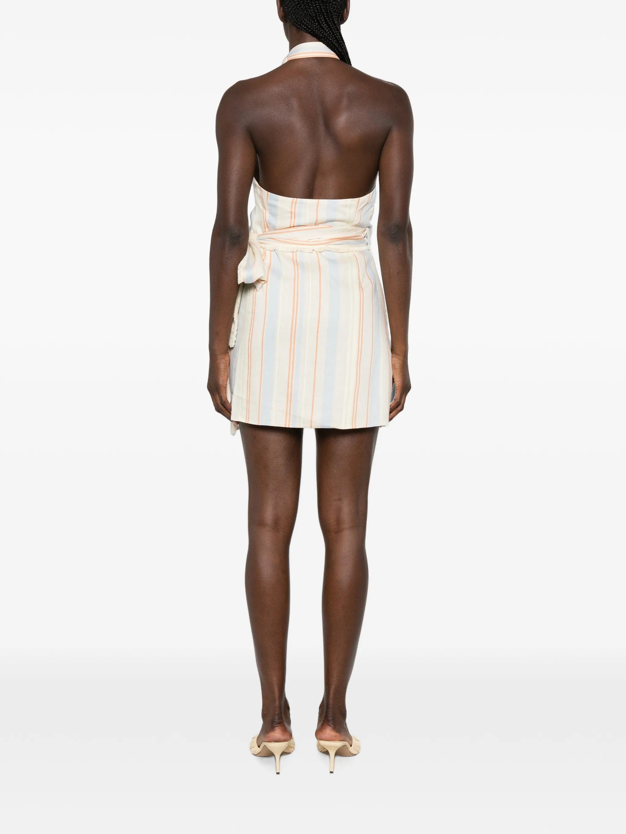 SIR. Pernille wrap mini dress