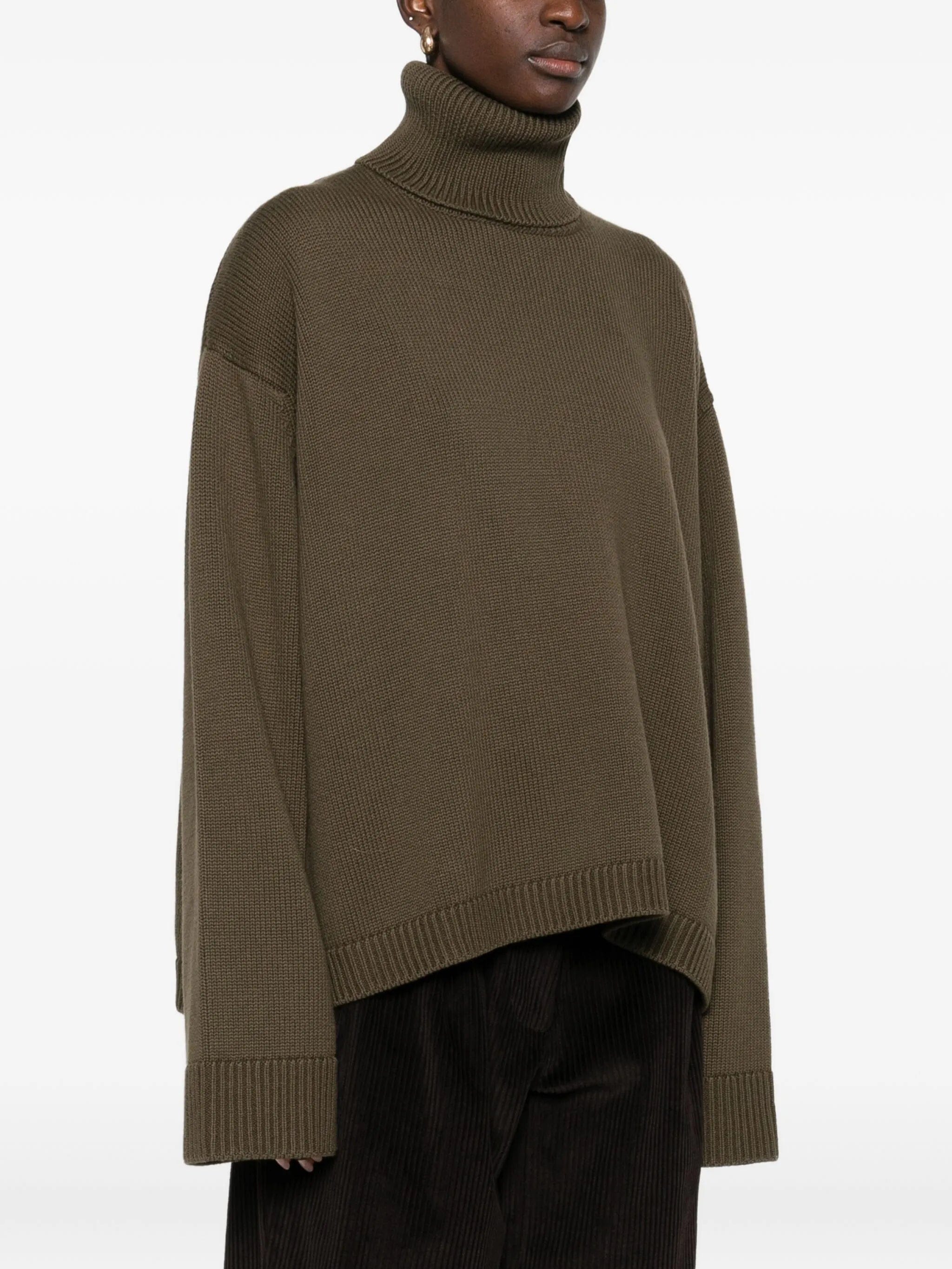 The Frankie Shop Rhea Trapeze roll - neck sweater