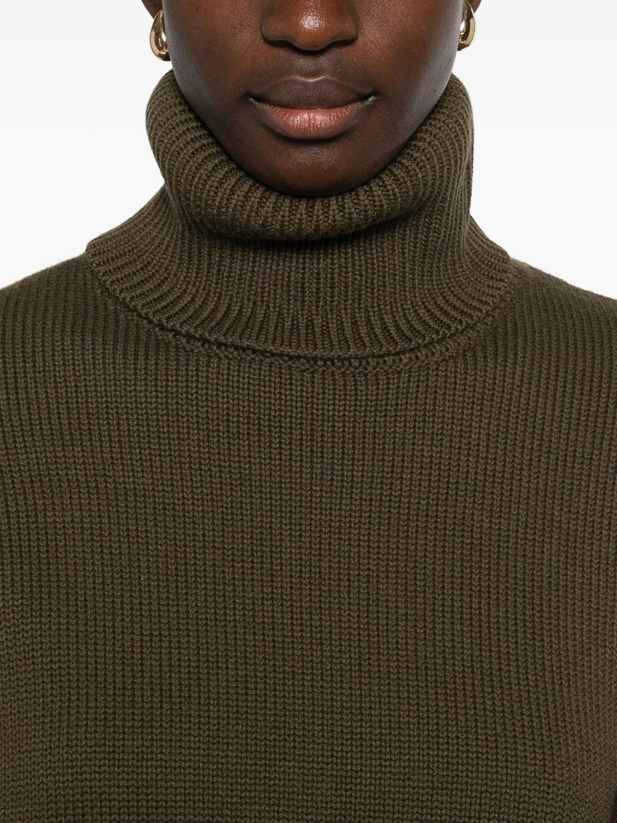 The Frankie Shop Rhea Trapeze roll - neck sweater