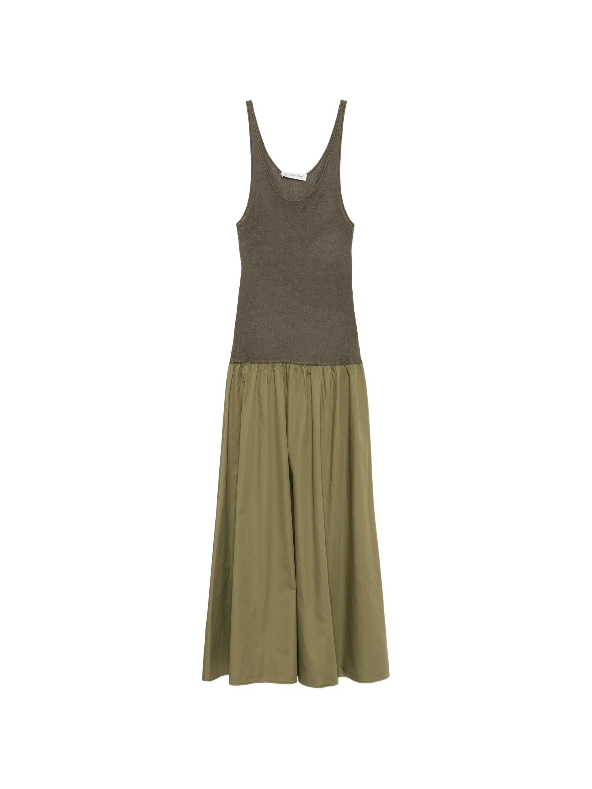 The Frankie Shop Iliya drop - waist maxi dress
