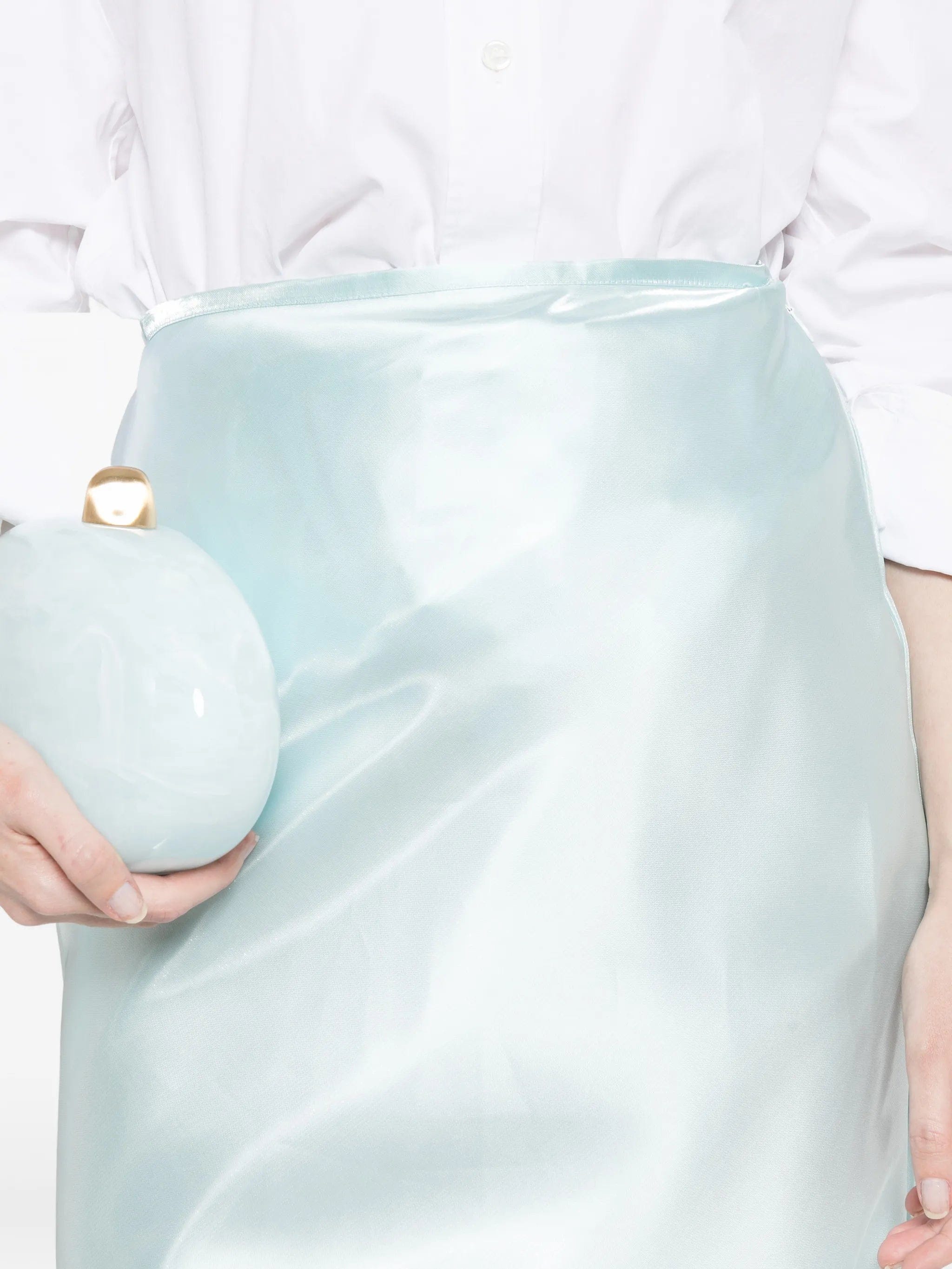 L'IDÉE York pleat skirt