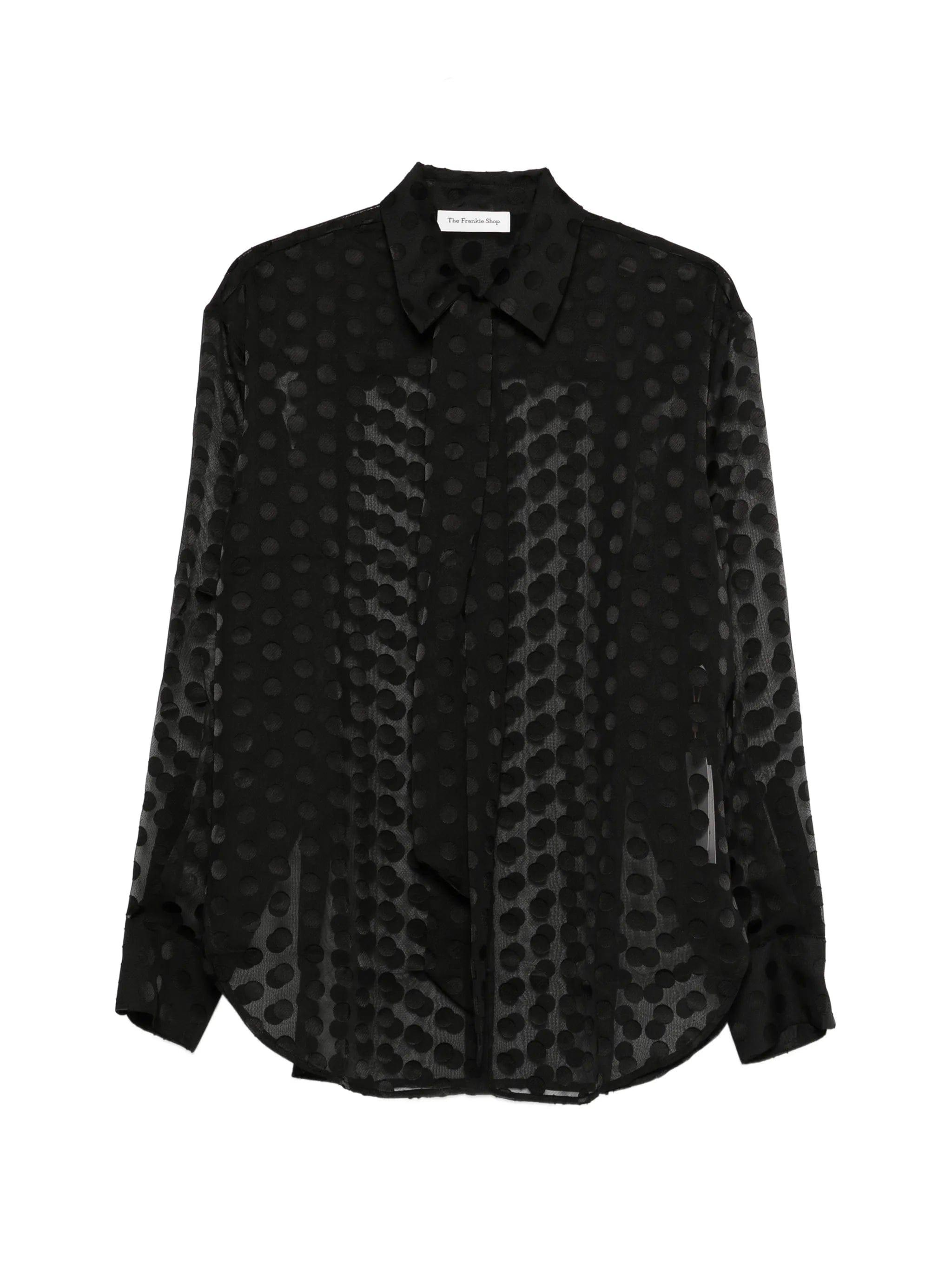 The Frankie Shop polka - dot shirt