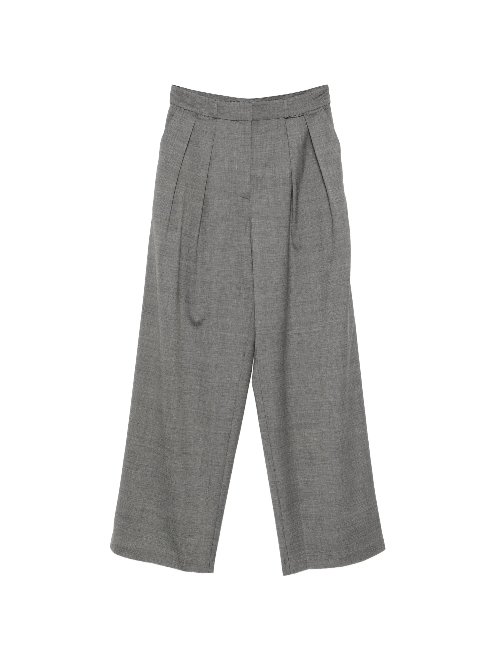 The Frankie Shop pleated straight trousers