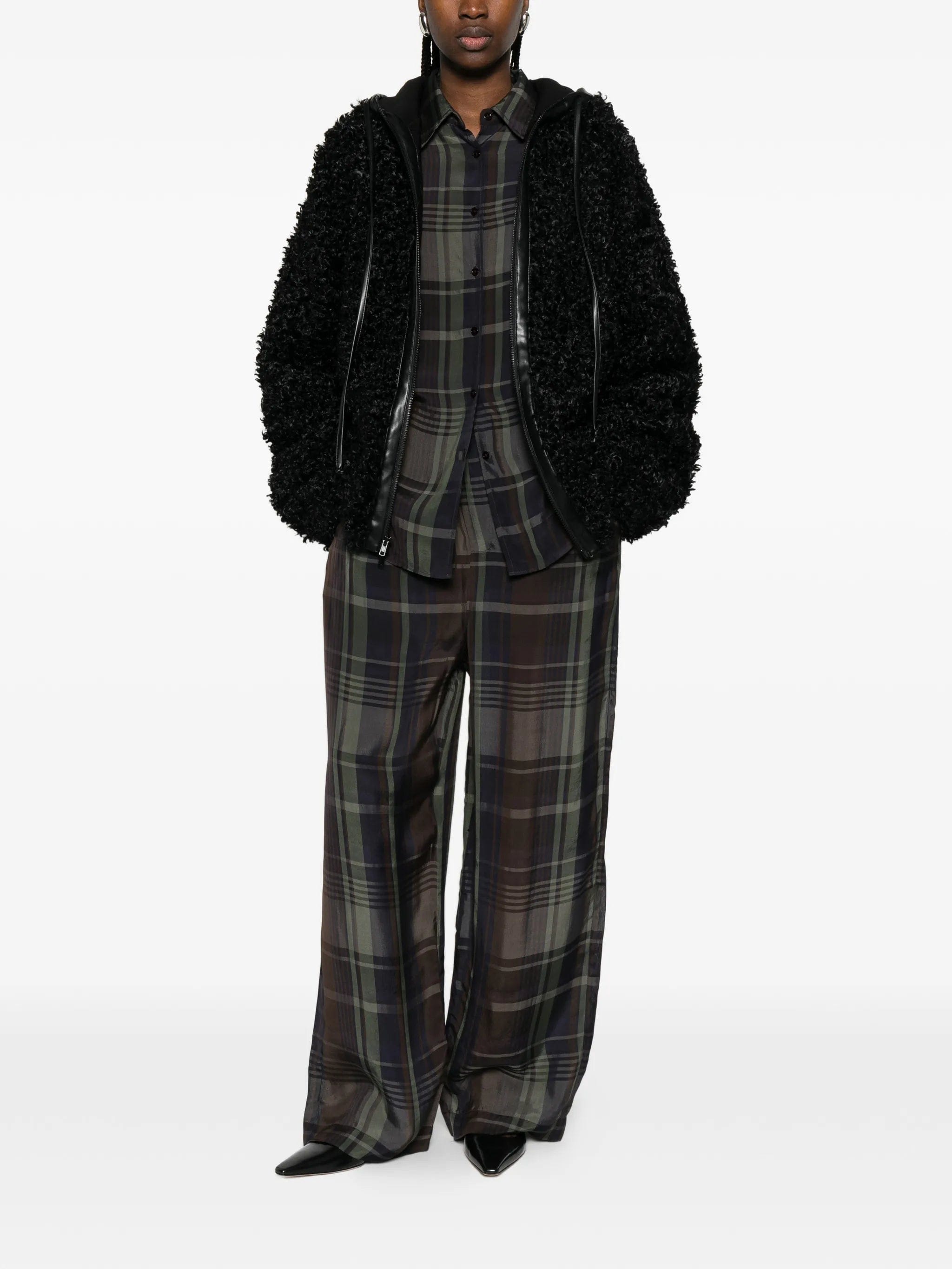 The Frankie Shop Baxter sheer trousers