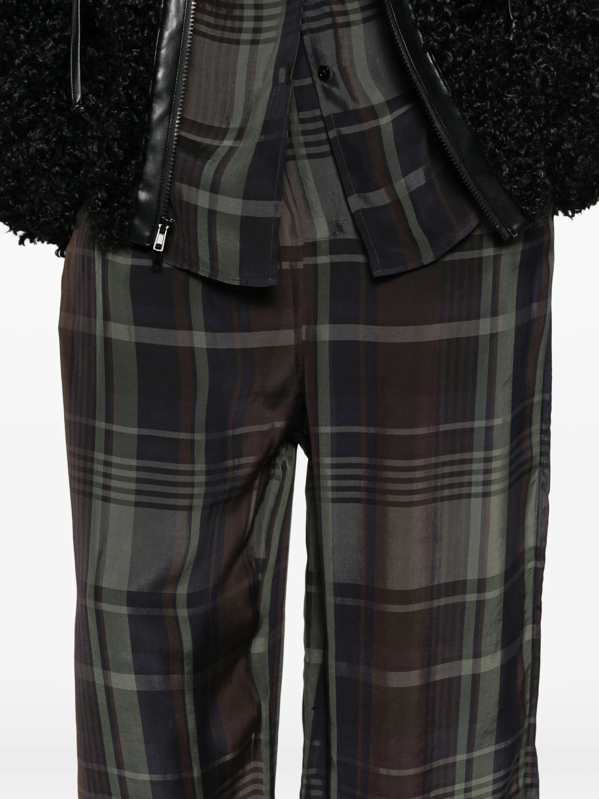 The Frankie Shop Baxter sheer trousers