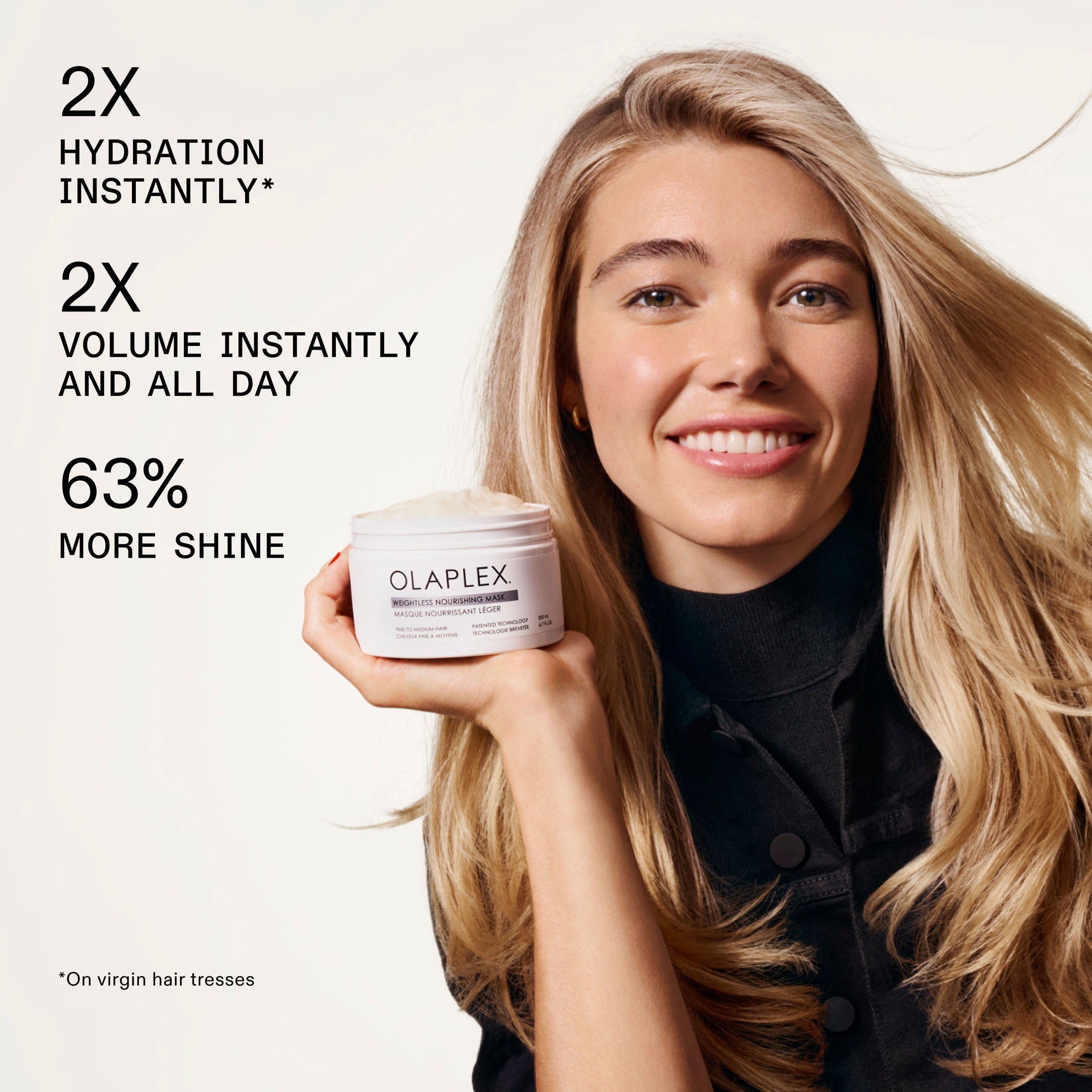 Olaplex Weightless Volumizing Hydration Hair Mask for Fine Hair