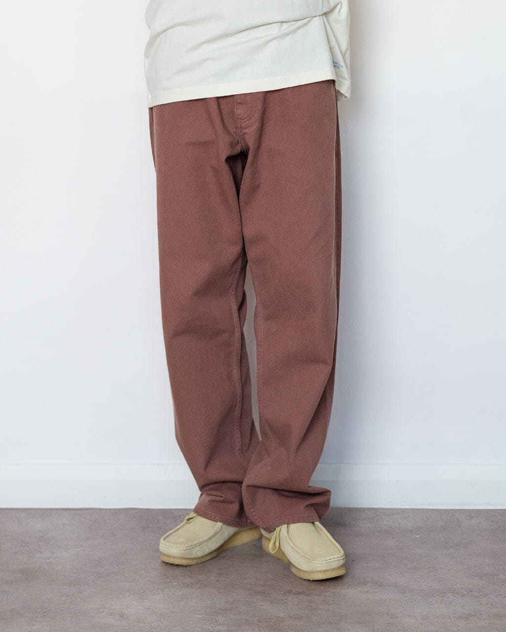 Norse Projects Korshavn Relaxed 5 Pocket Heavy Twill - Peppercorn
