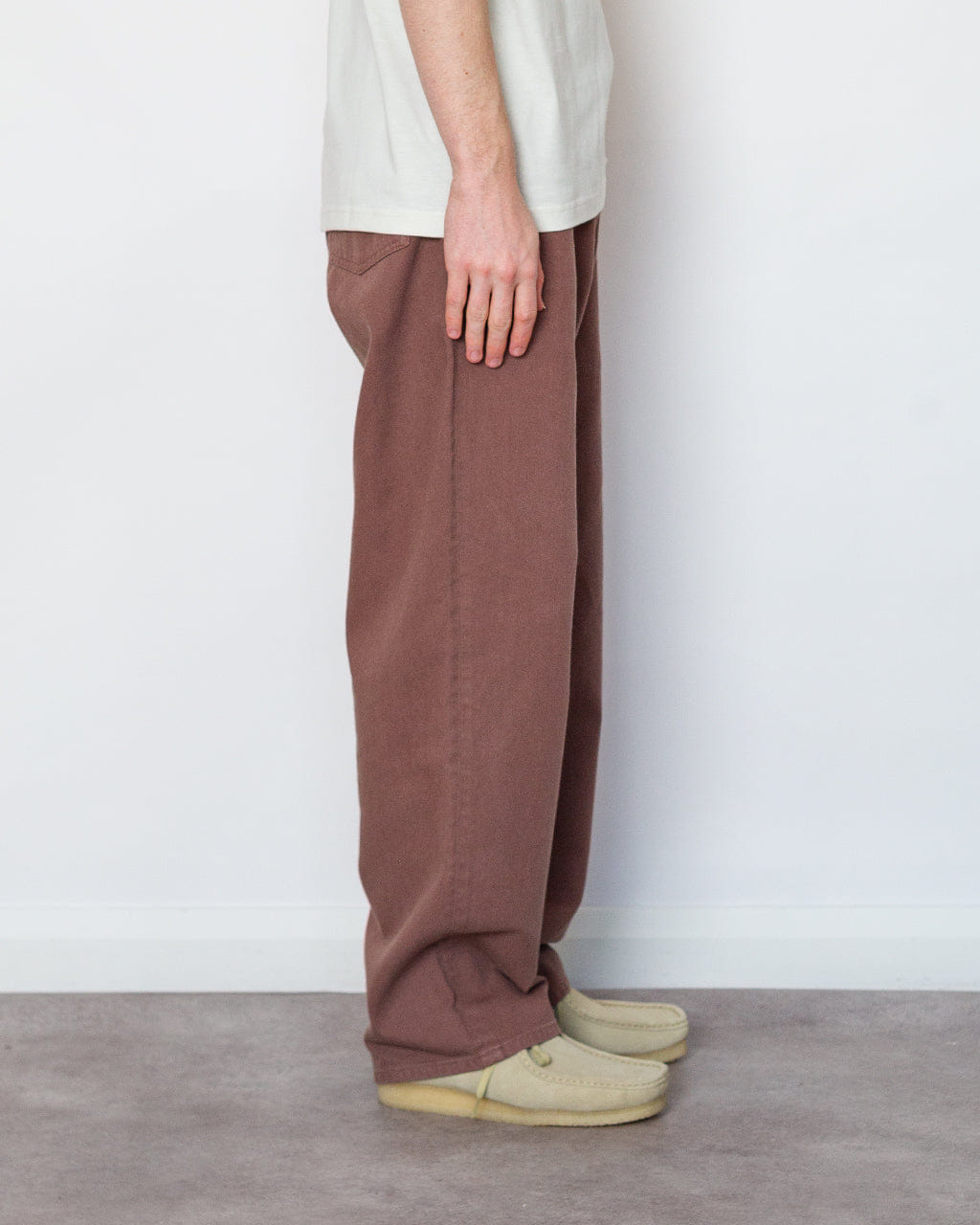 Norse Projects Korshavn Relaxed 5 Pocket Heavy Twill - Peppercorn