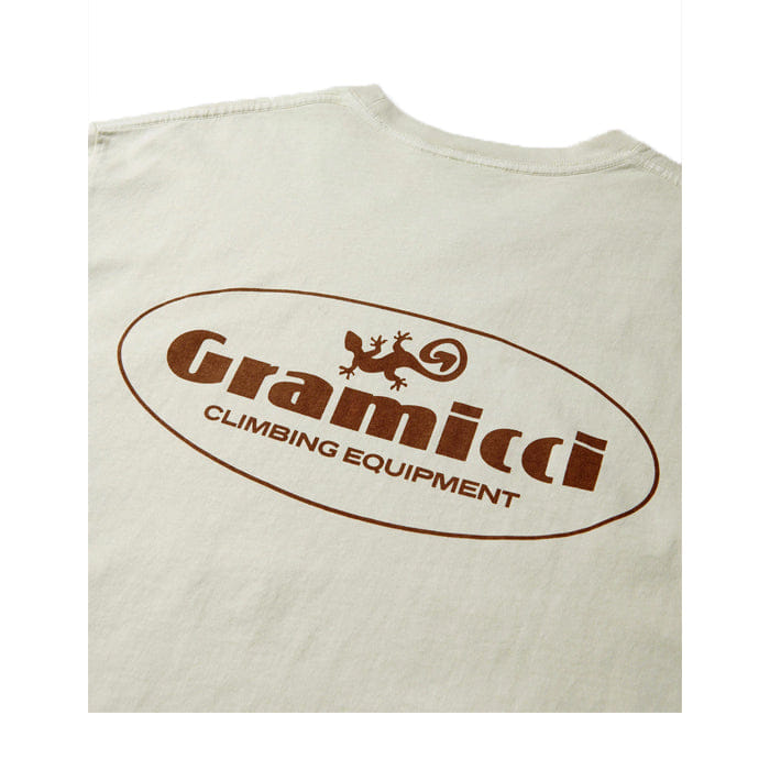 Gramicci CLIMBING EQUIPMENT T-Shirt CRÈME