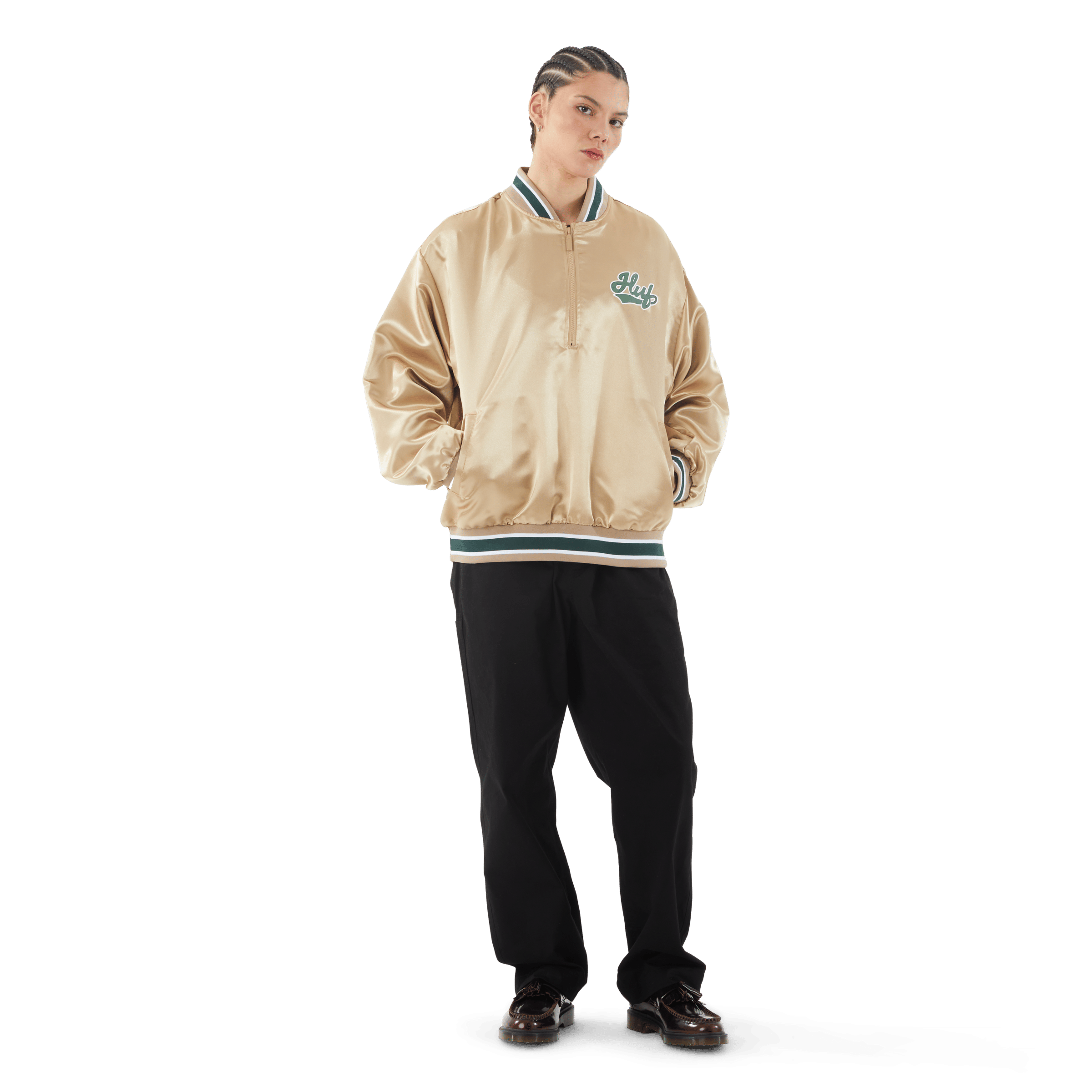 Huf Brushed Skate Pant (BLACK)
