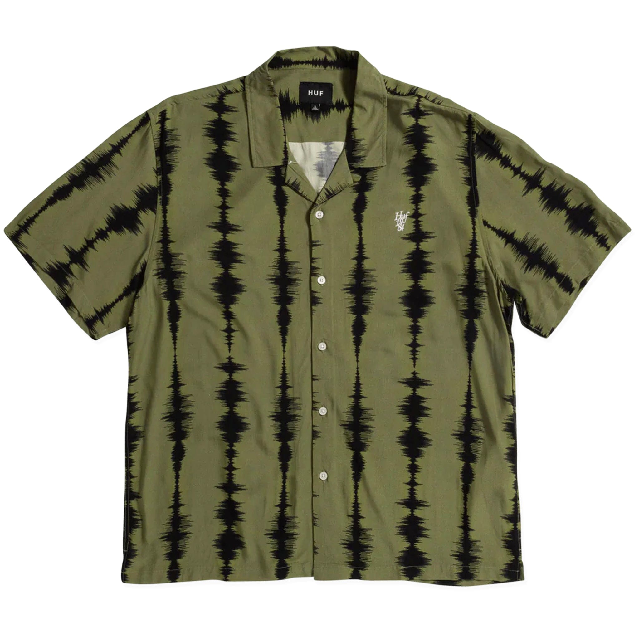 HUF SEISMOGRAM RESORT SHIRT (Olive)