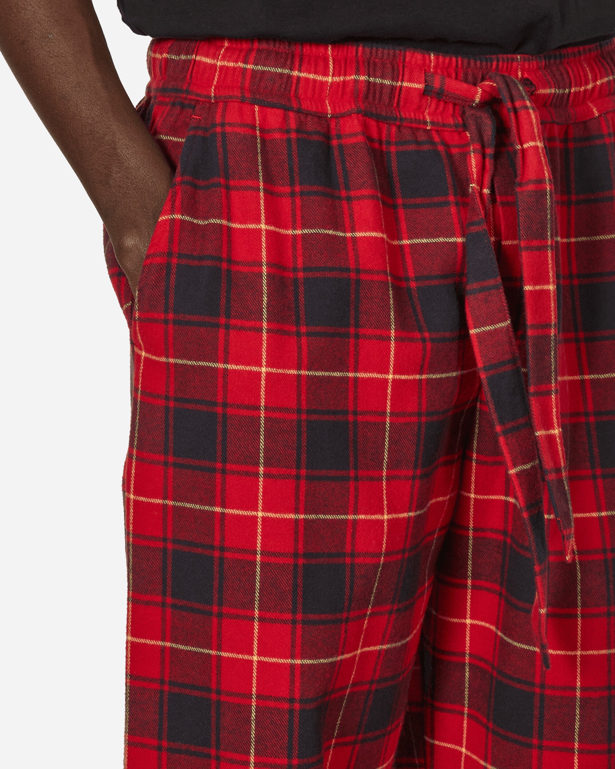 Tekla Flannel Plaid Pijamas Pants Red