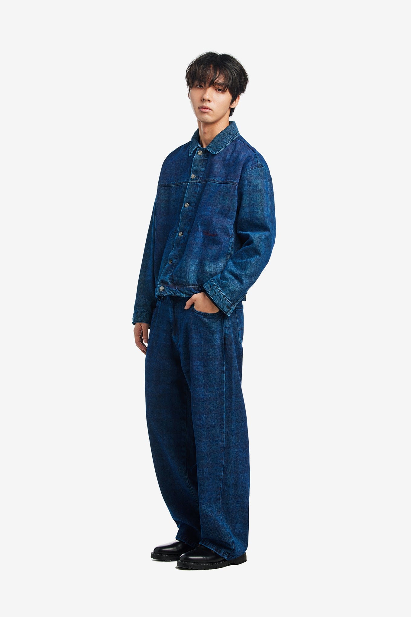 Rassvet ALLOVER PRINTED DENIM JACKET