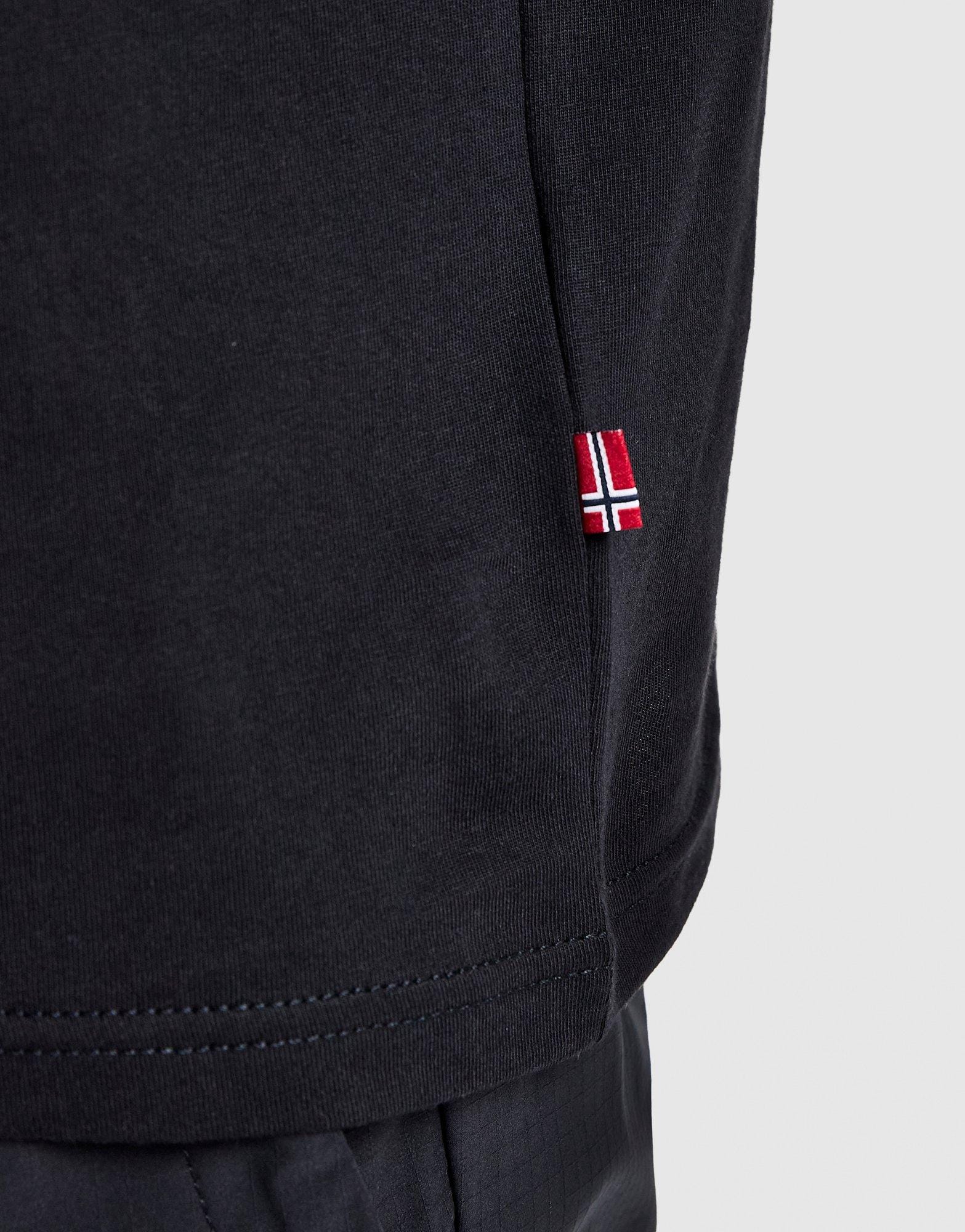 Napapijri Box Wave Graphic T - Shirt