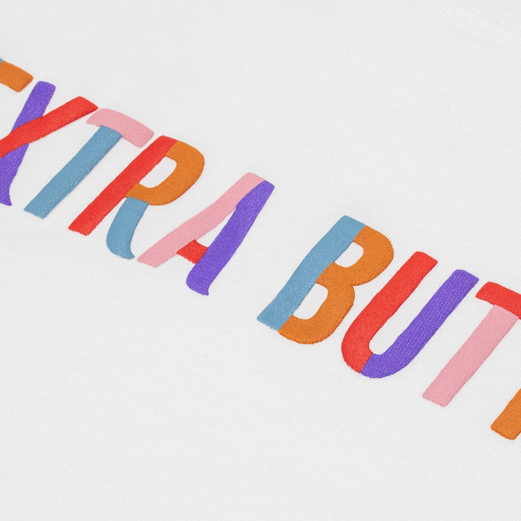 Butter Extra Butter Painterly Crop T-Shirt