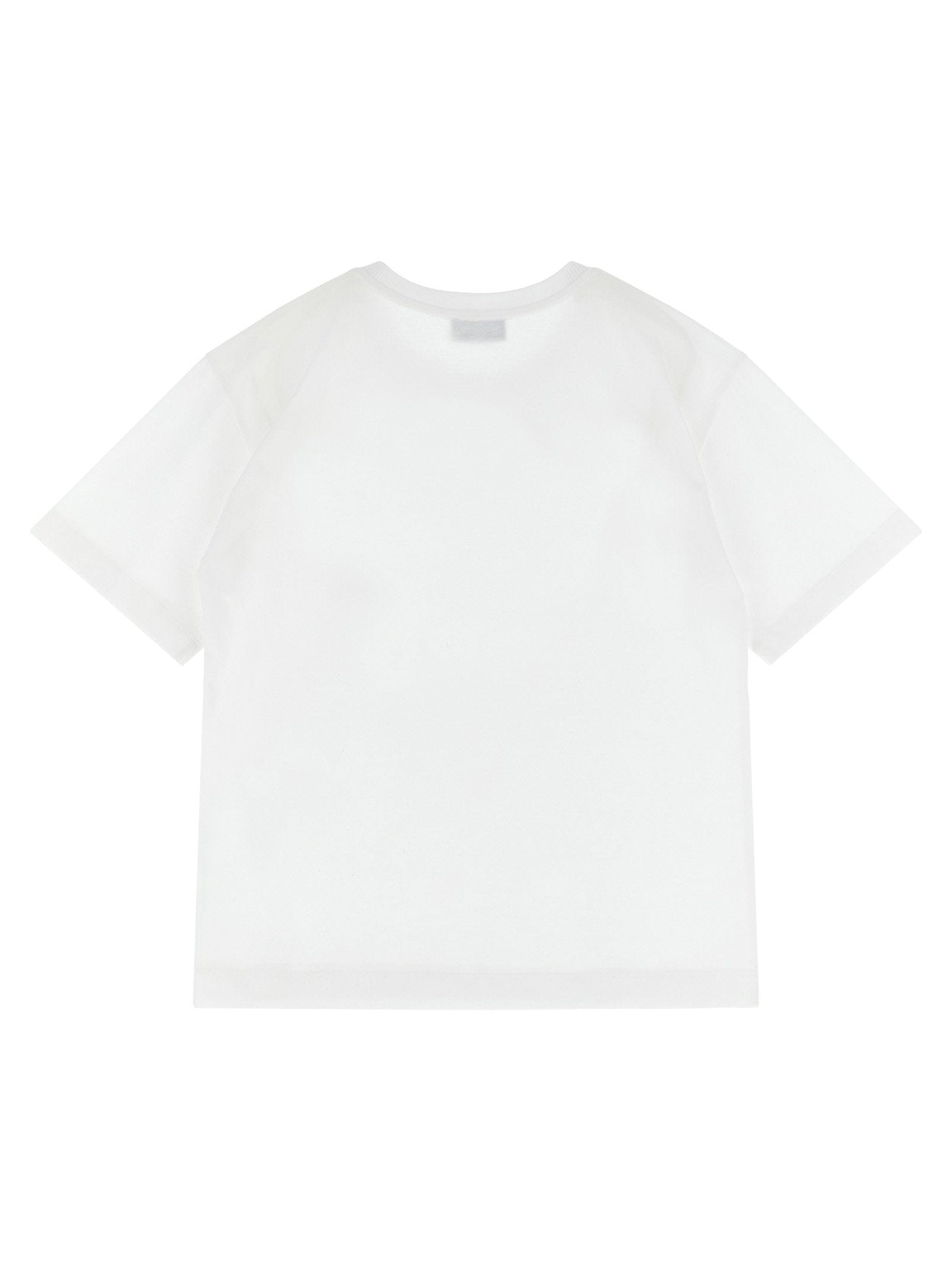 Moschino Kid Teen Teddy Bear Print T - Shirt — White