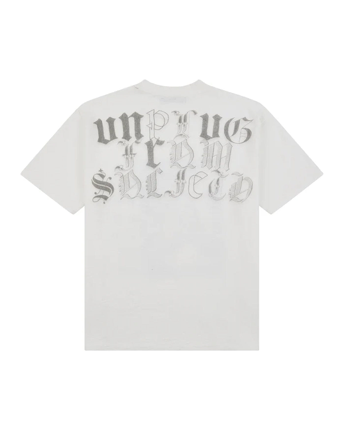Boredom Kills Washed Up T-Shirt White
