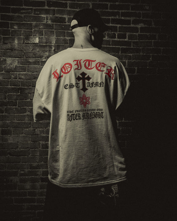 Loiter x After Midnight Rider T - Shirt White
