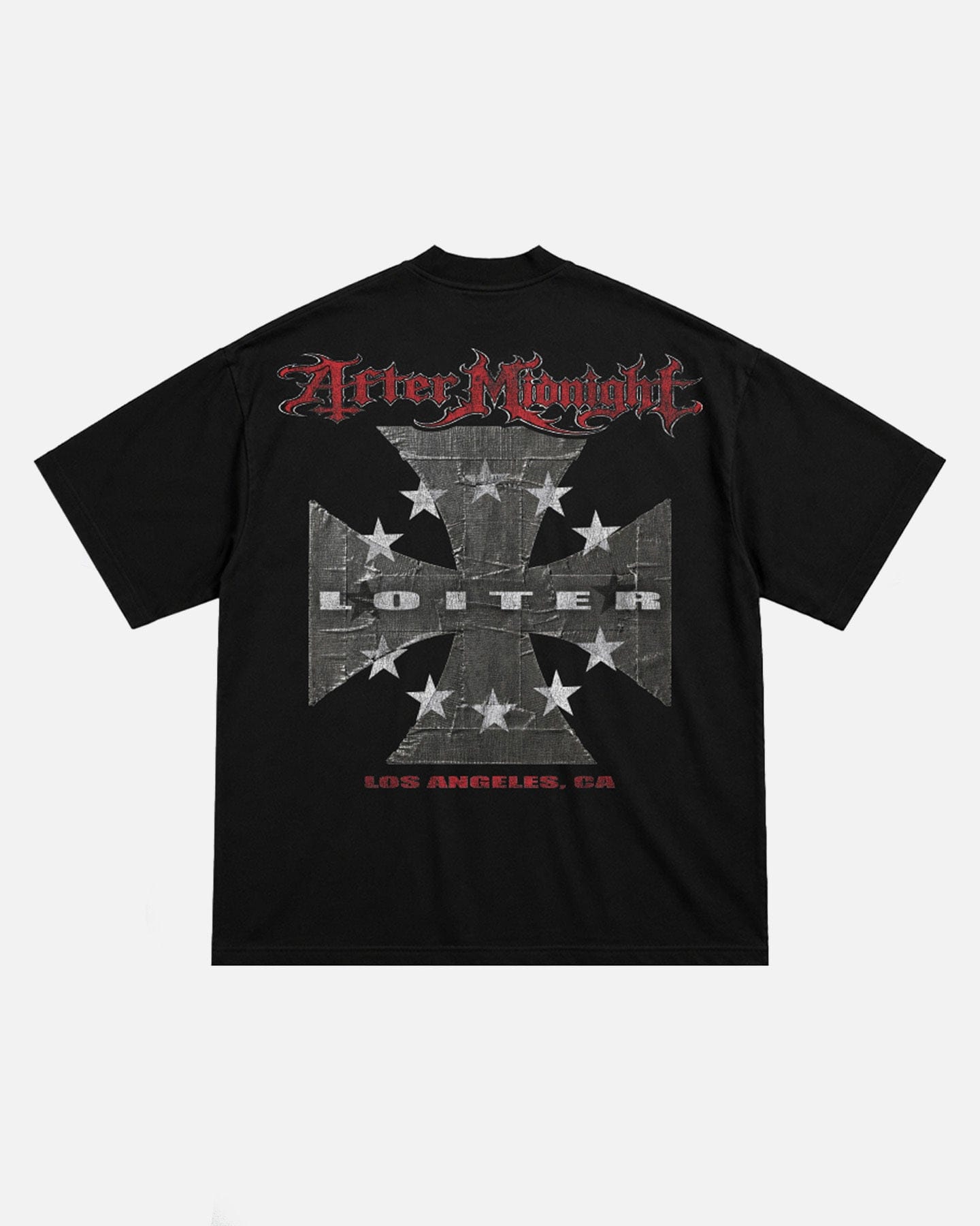Loiter x After Midnight Cross T - Shirt Black