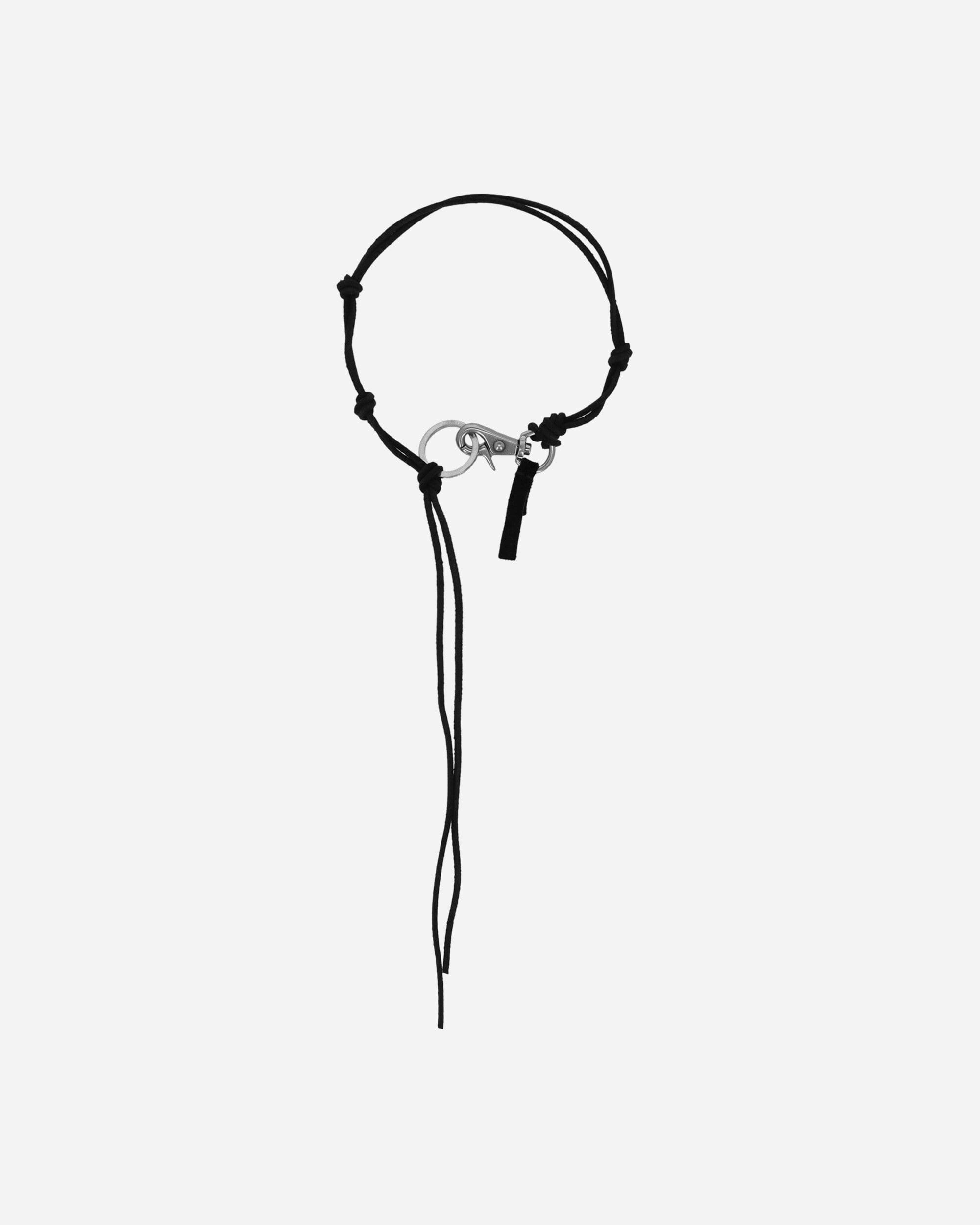 Our Legacy Ladon Leather Chain Black