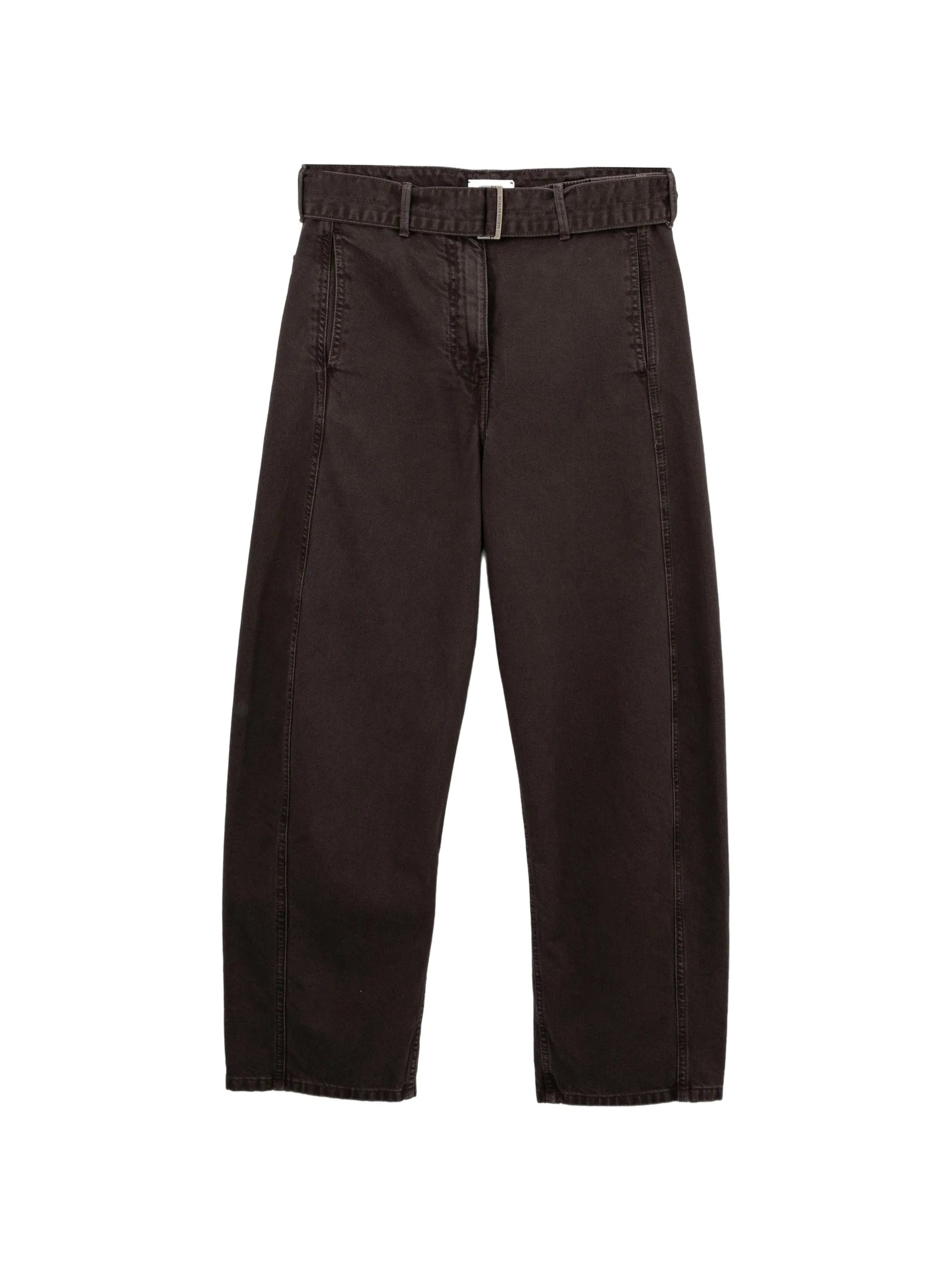 Magda Butrym Low - rise belted jeans