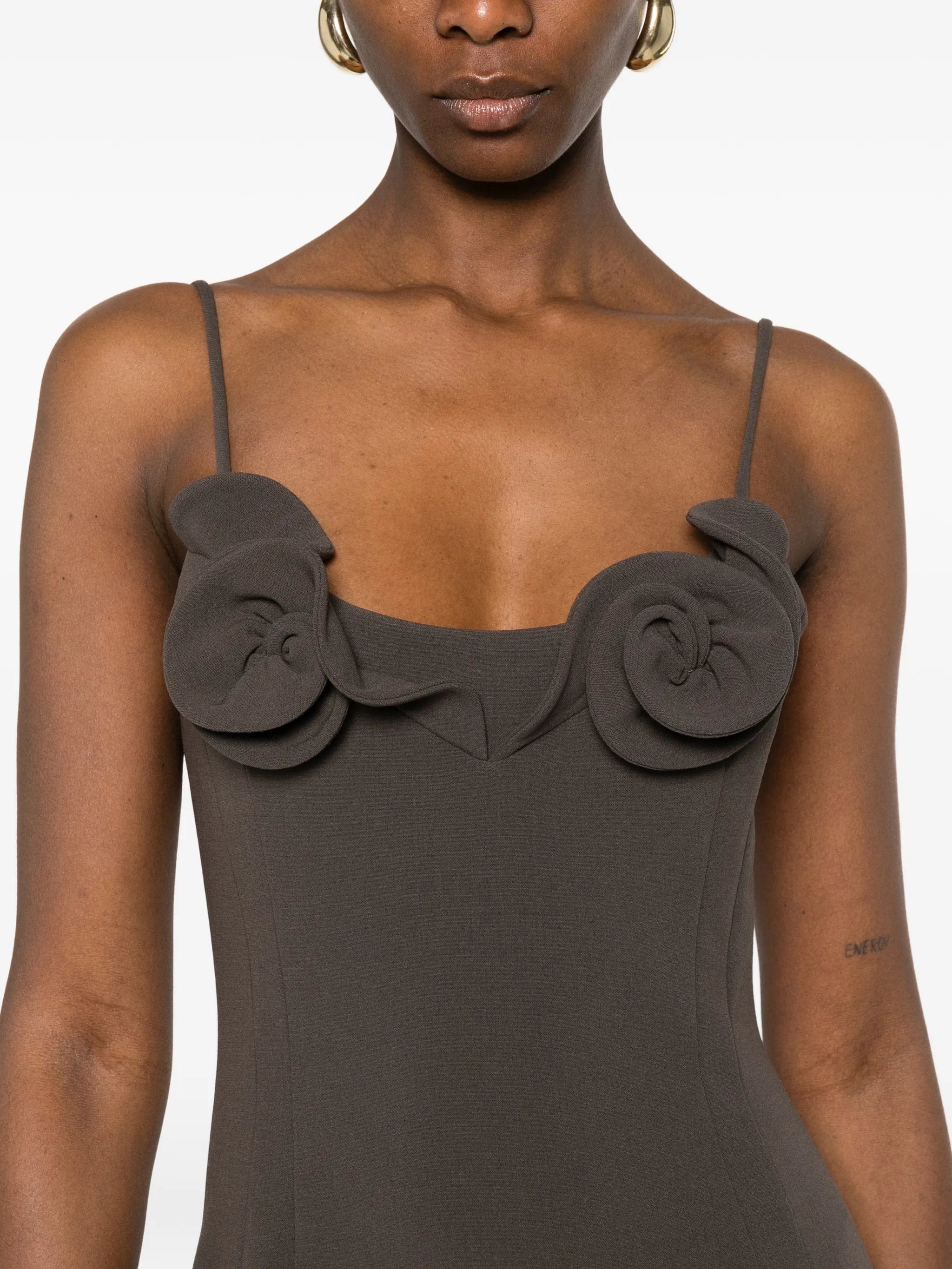 Magda Butrym floral - appliqué mini dress