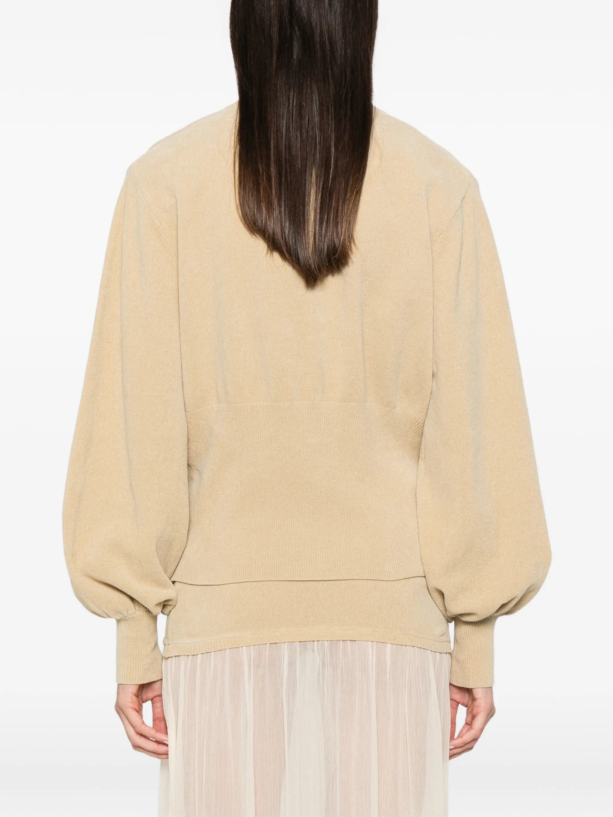 Aya Muse Asha high - neck cardigan