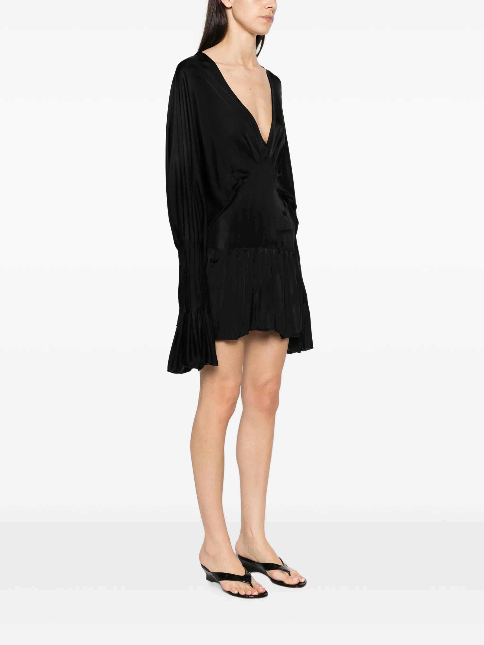 Aya Muse V - neck mini dress