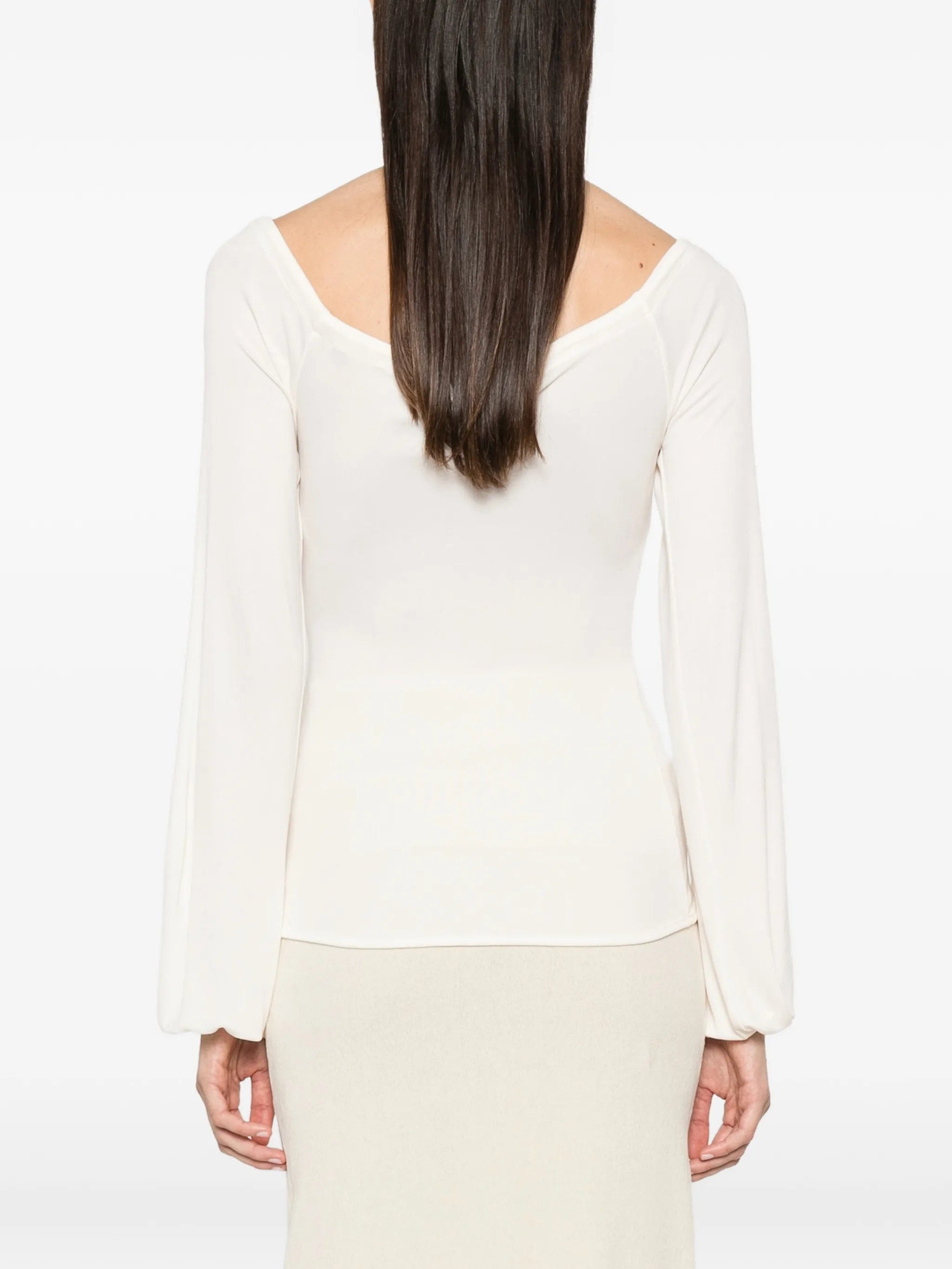 Aya Muse Elya tie - fastening blouse