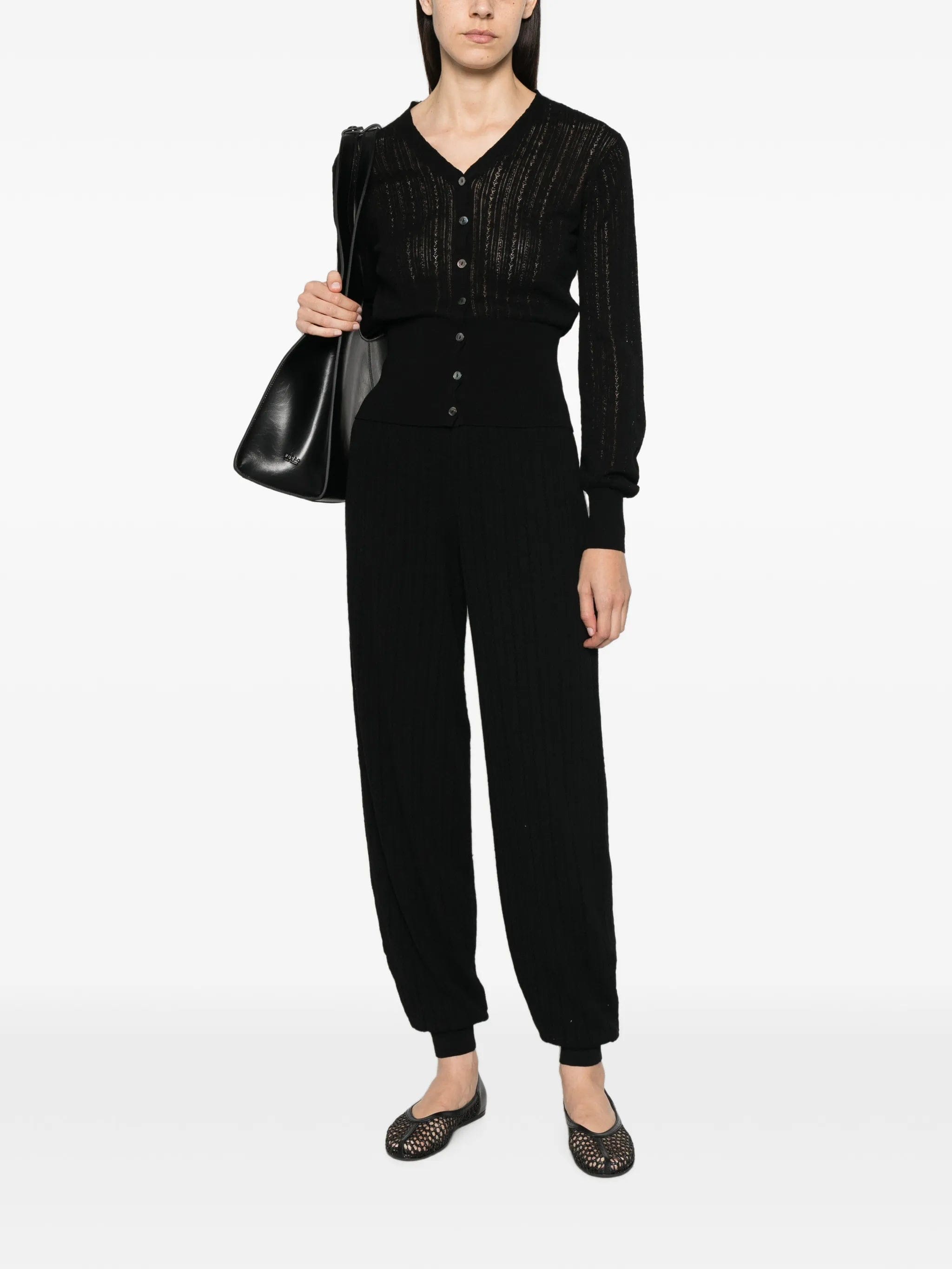 Aya Muse Unae pointelle - knit cardigan