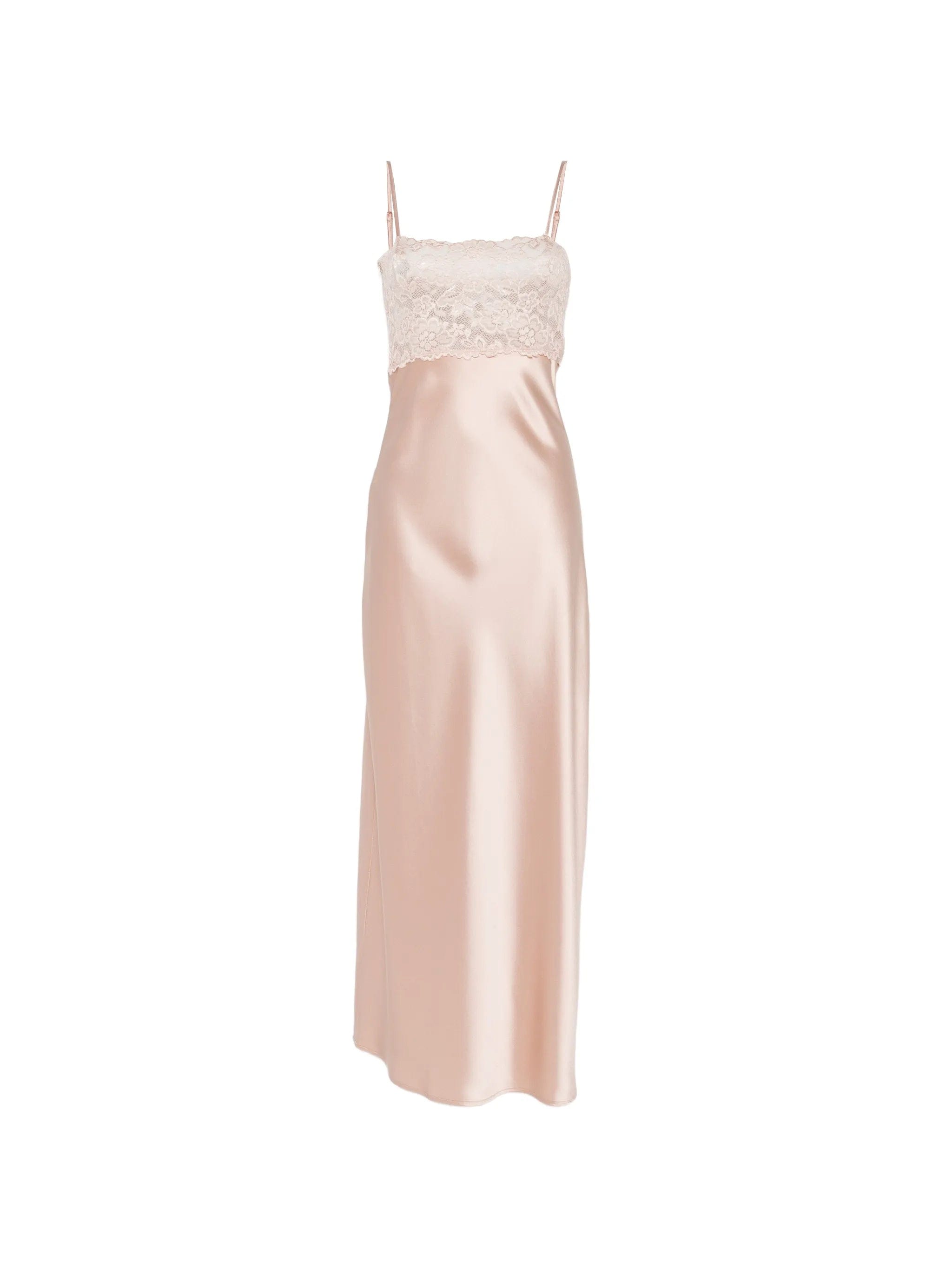 Aya Muse Myra lace - panel maxi dress