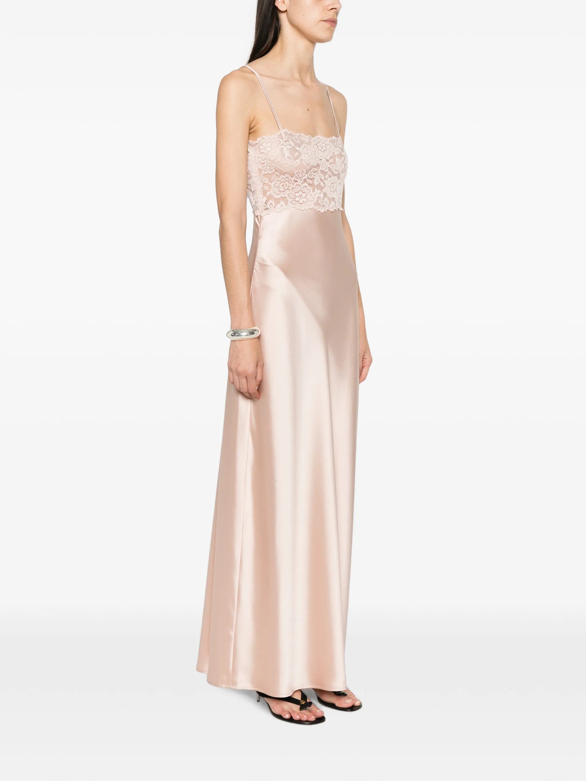 Aya Muse Myra lace - panel maxi dress