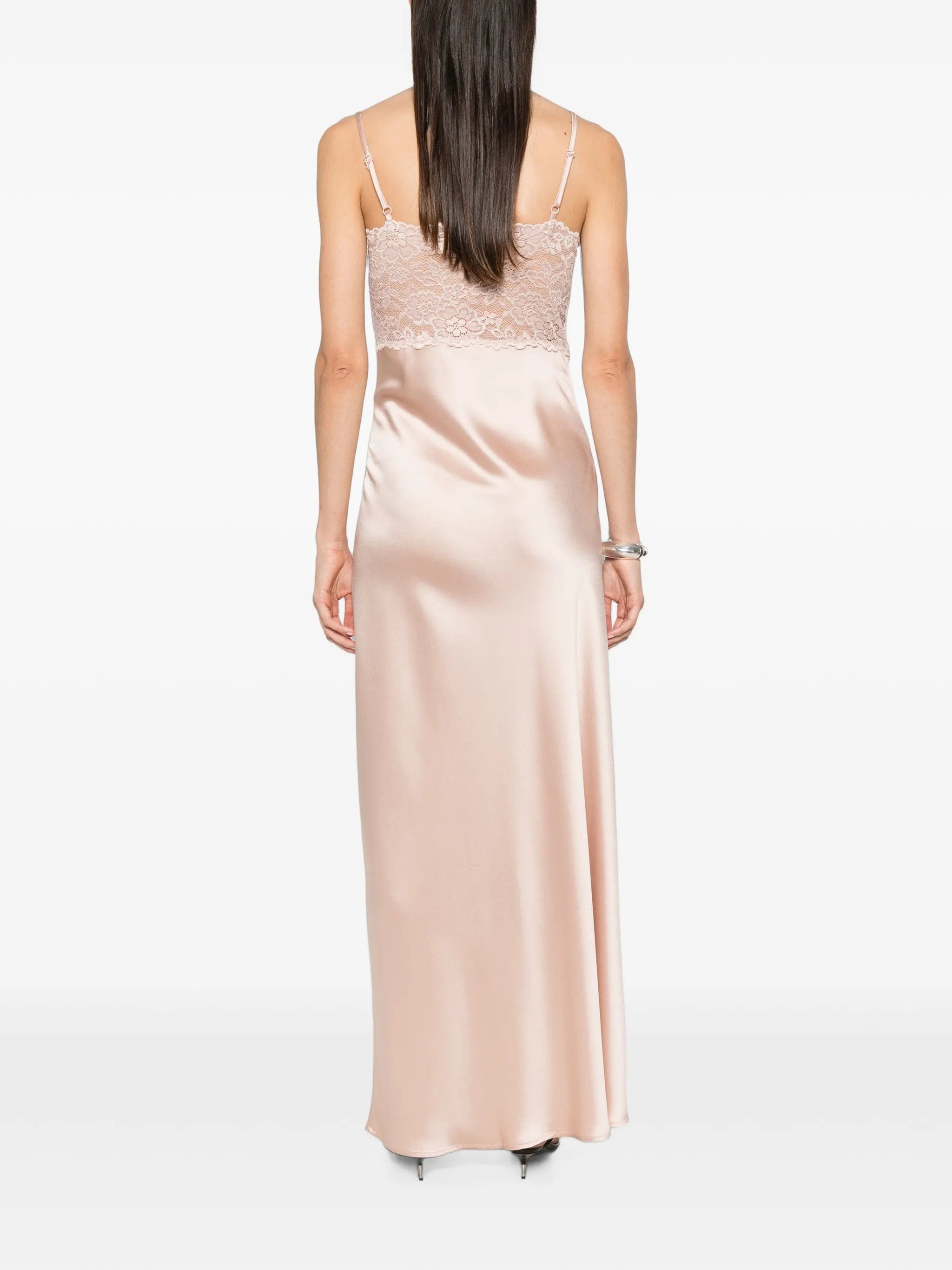 Aya Muse Myra lace - panel maxi dress