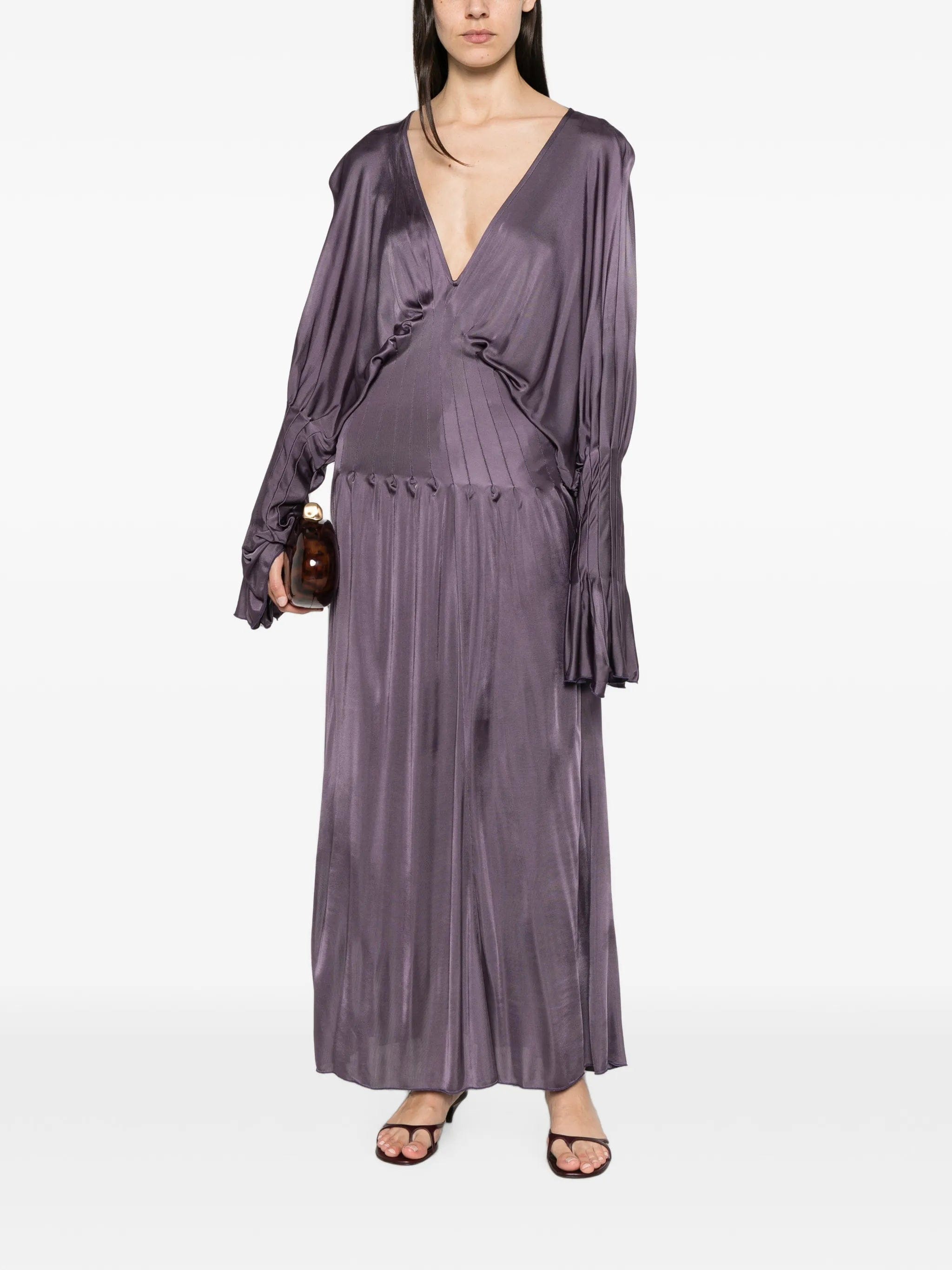 Aya Muse Luma Mazi V - neck maxi dress