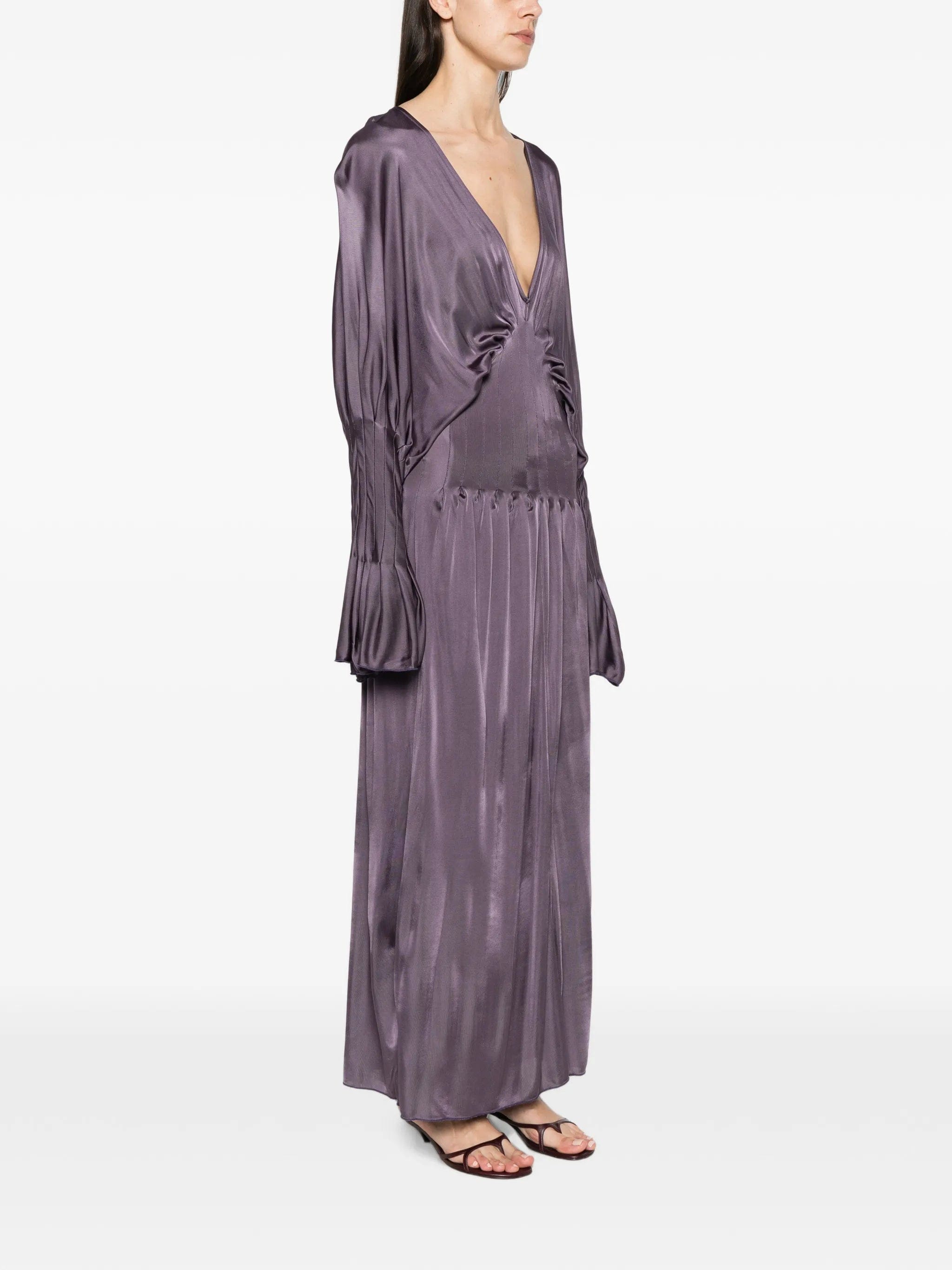 Aya Muse Luma Mazi V - neck maxi dress