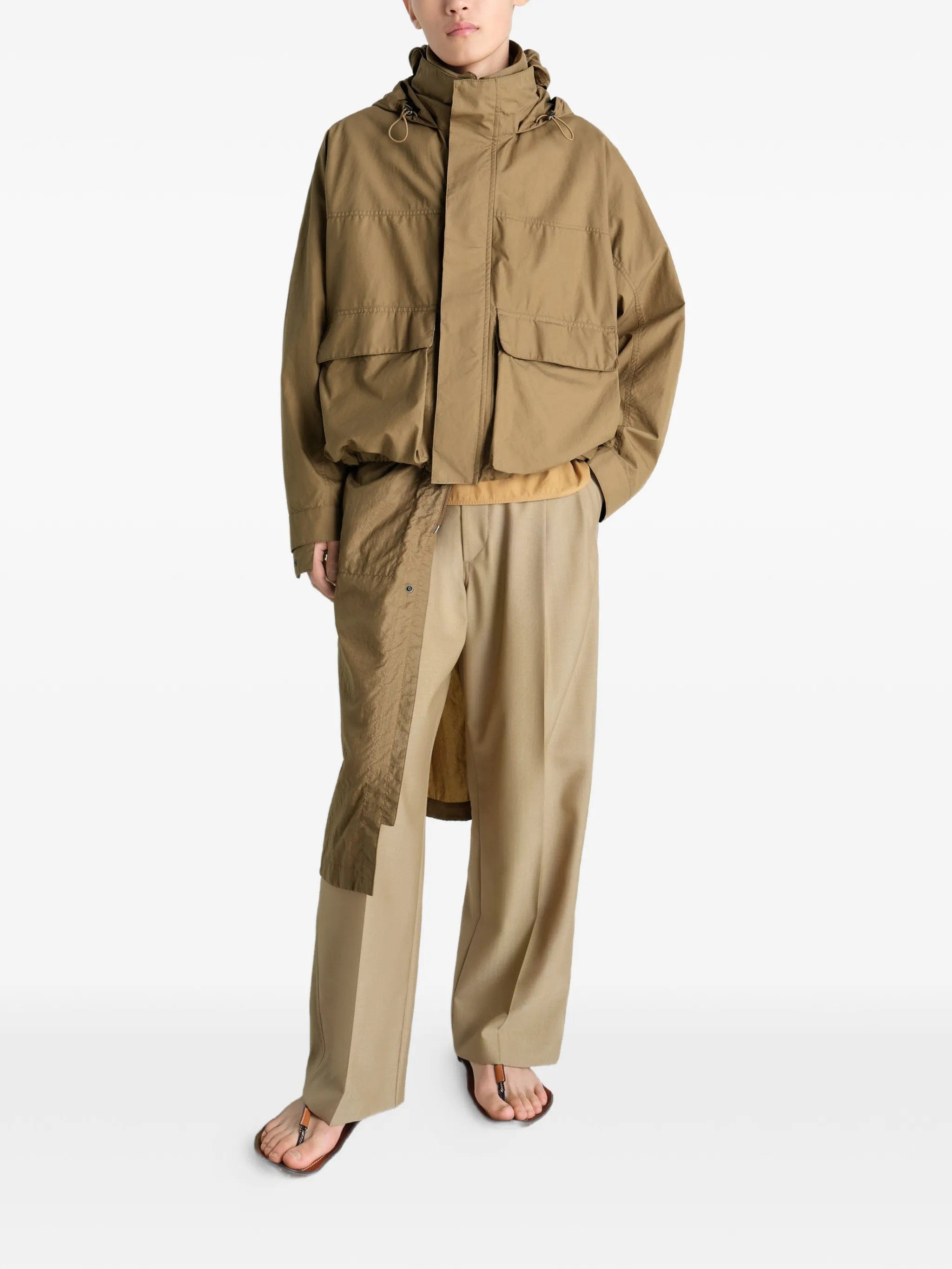 Lemaire hooded rain parka