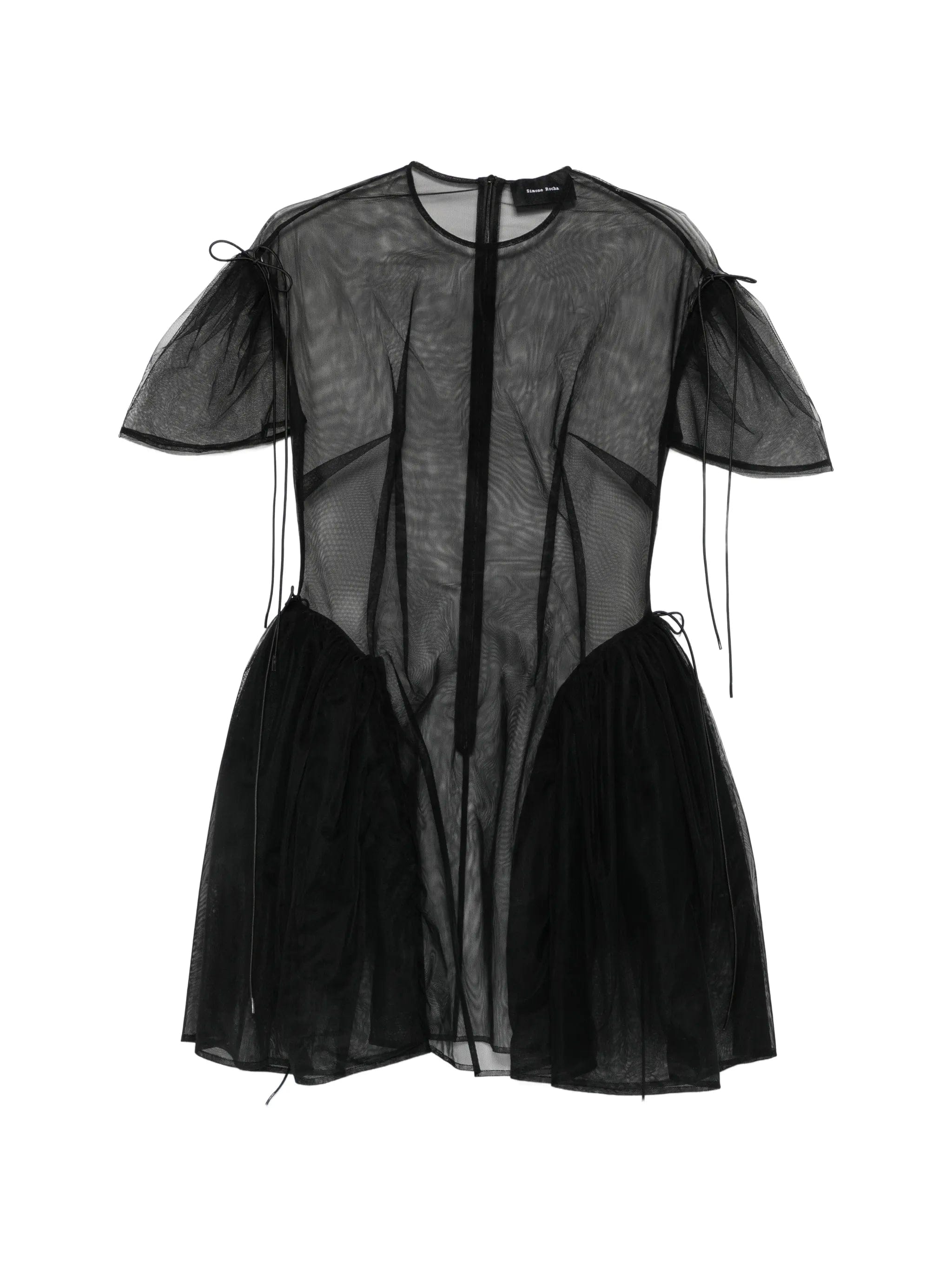 Simone Rocha puff - sleeve mini dress