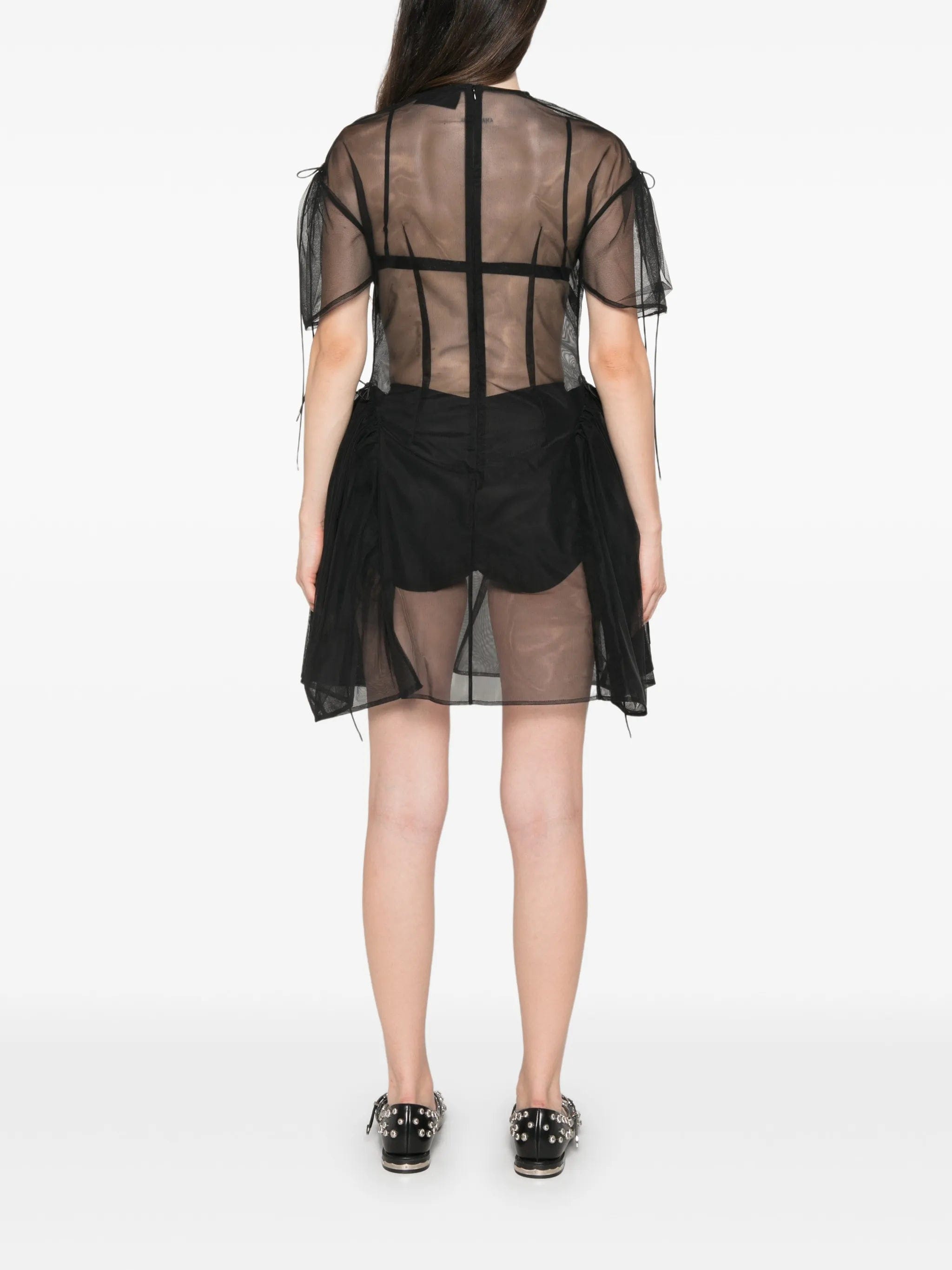 Simone Rocha puff - sleeve mini dress