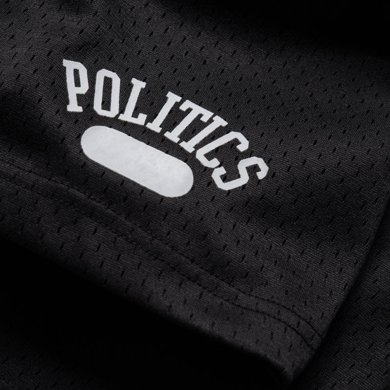 Politics Mesh Shorts - Black