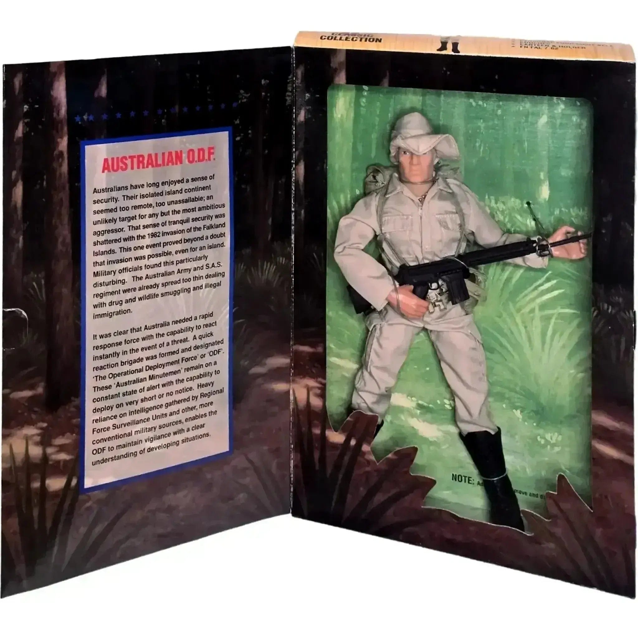 Kenner G.I. Joe - Australian O.D.F. Action Figure (12") - Kenner - Limited Edition 1996 Classic Collection Series