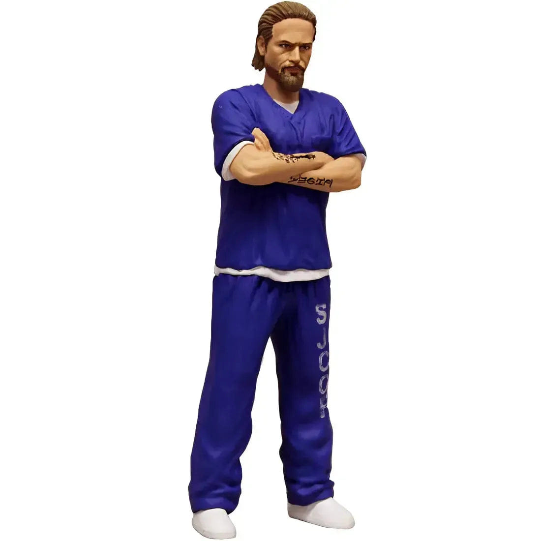 Mezco Toys Sons of Anarchy - Blue Prison Uniform Jax Teller Action Figure (6") - Mezco Toyz - NYCC 2014 Exclusive Edition