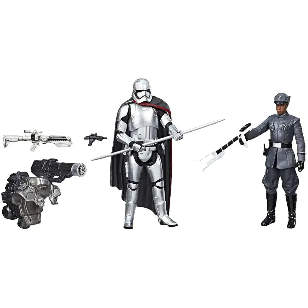 Hasbro Star War - First Order Disguise Finn & Captain Phasma Action Figure Set (3.75") - Hasbro - Force Link Series