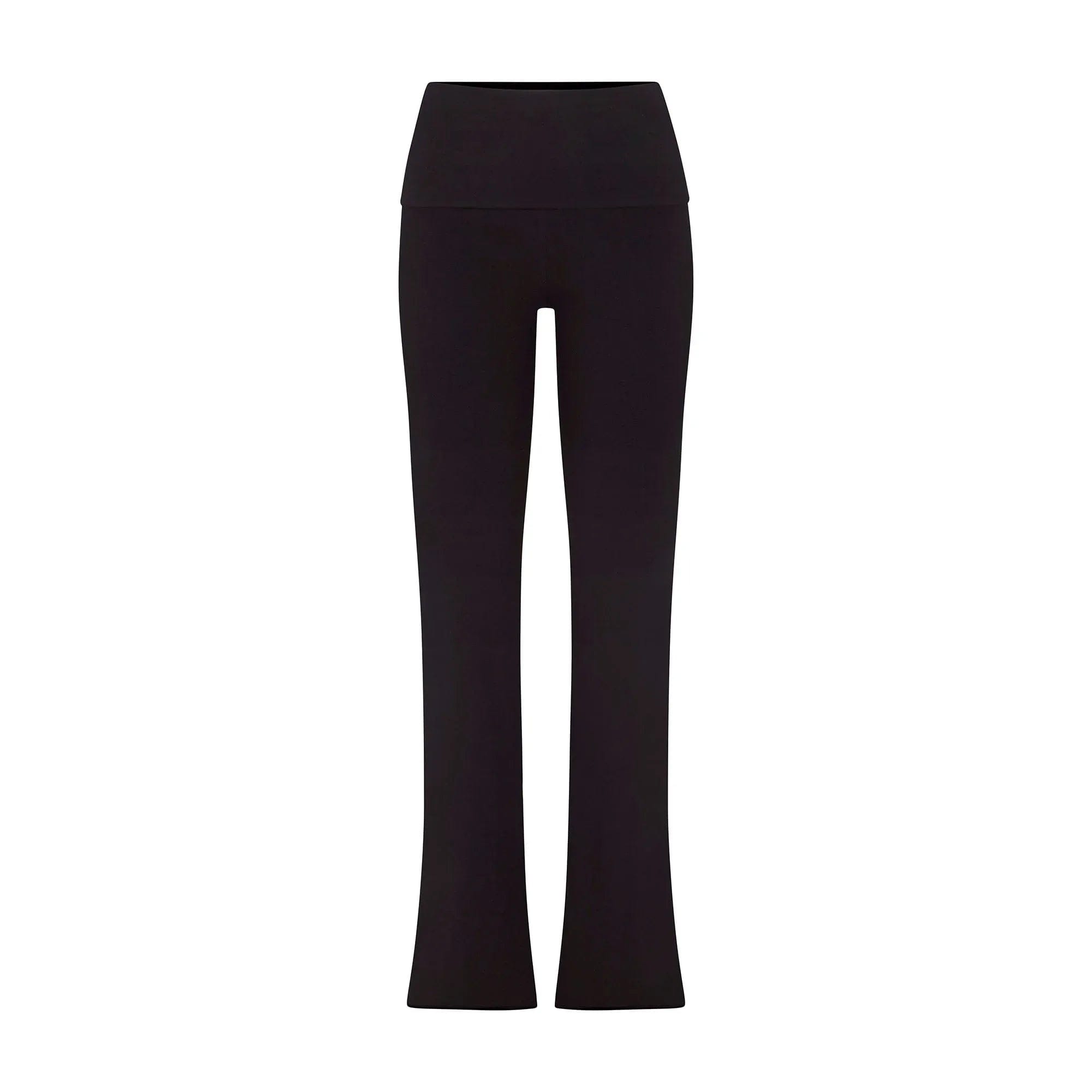 COTTON JERSEY Skims Cotton Jersey Foldover Pant Soot